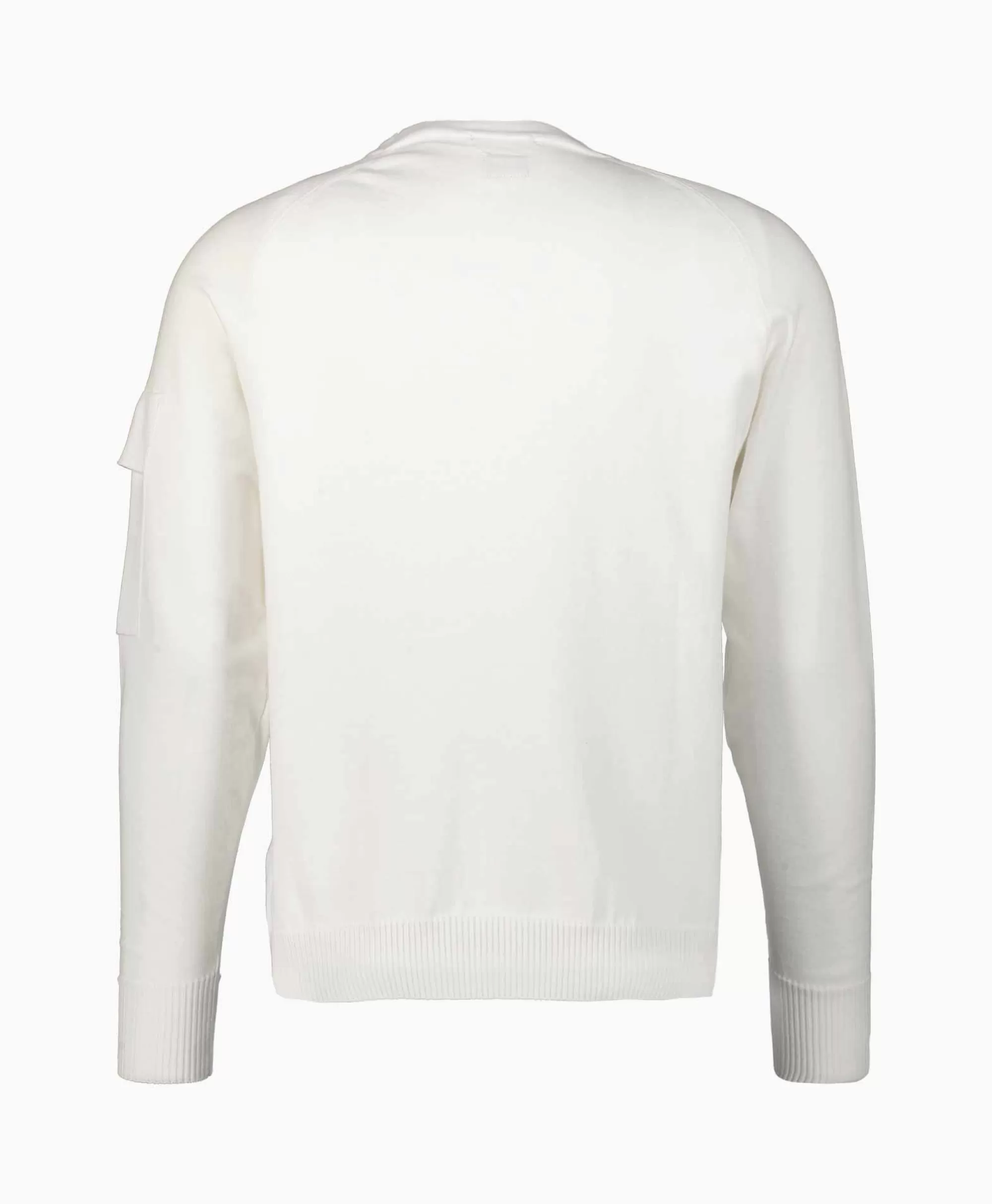 Cp Company Pullover Metropolis Cotton Stretch Wit*Heren Truien