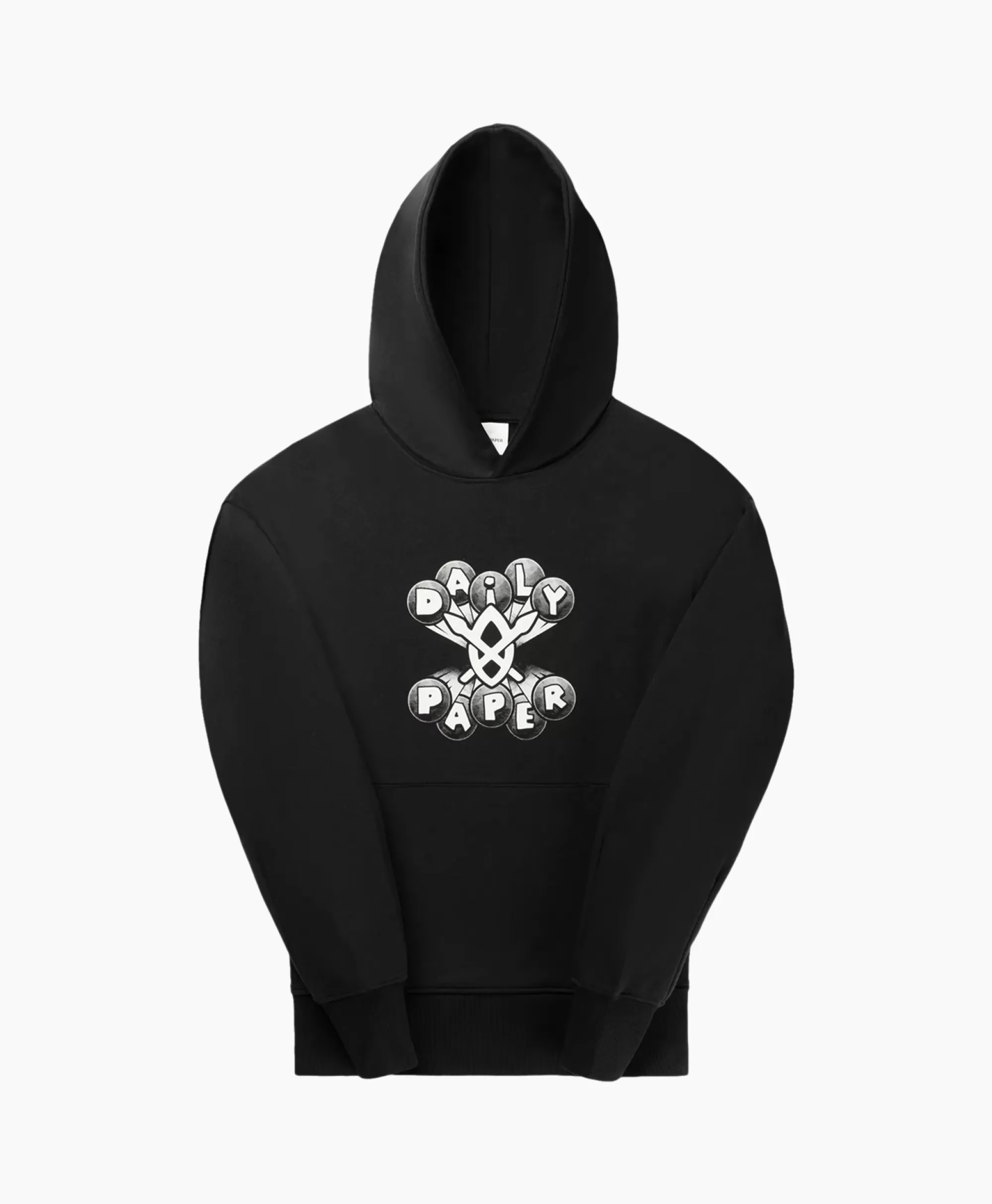 Daily Paper Hoodie Omar Zwart*Heren Truien