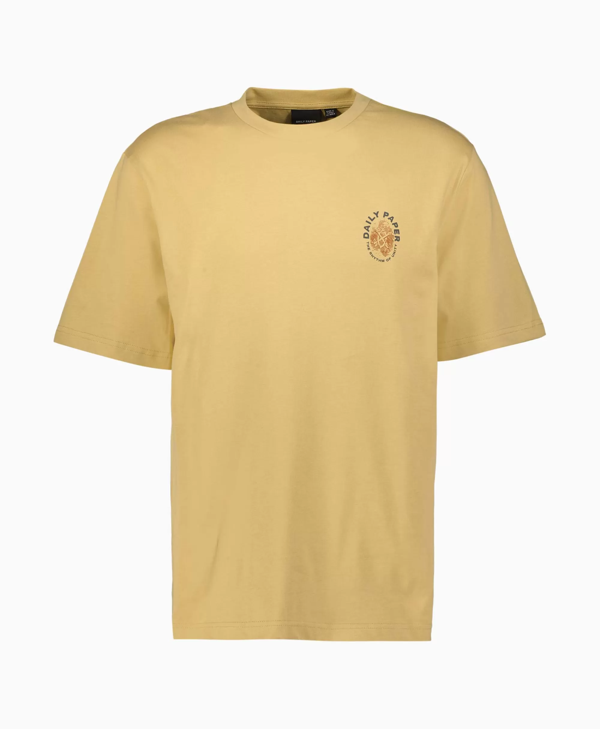 Daily Paper T-Shirt Korte Mouw Identity Beige*Heren T-Shirts