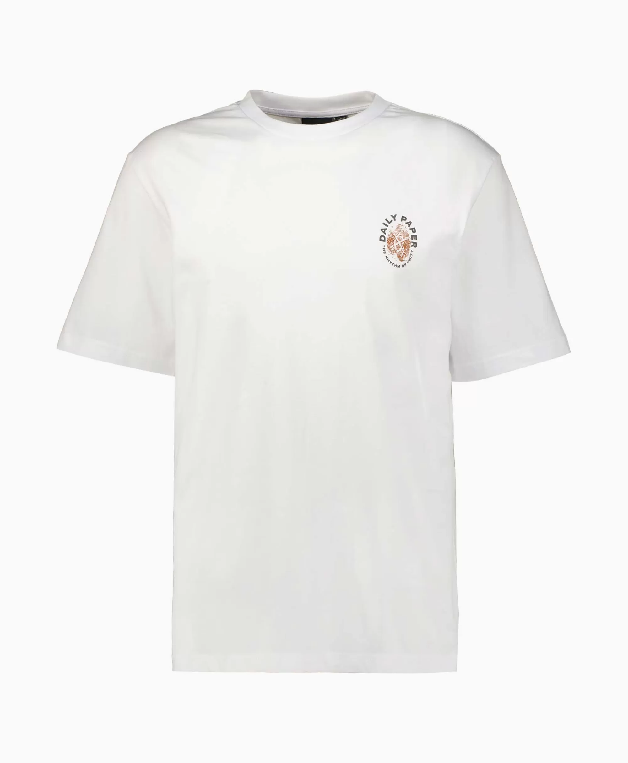 Daily Paper T-Shirt Korte Mouw Identity Wit*Heren T-Shirts