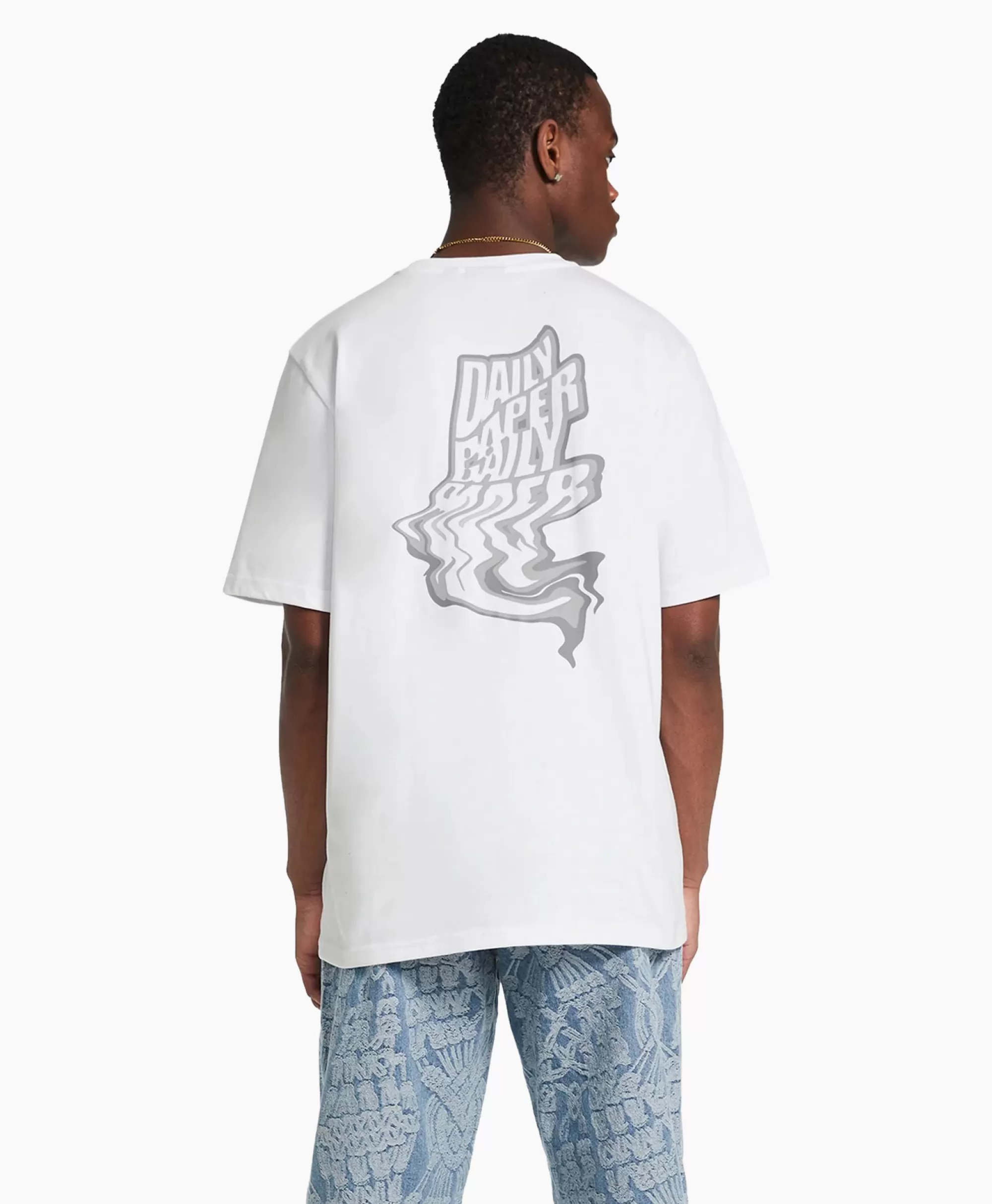 Daily Paper T-Shirt Korte Mouw Reflection Wit*Heren T-Shirts