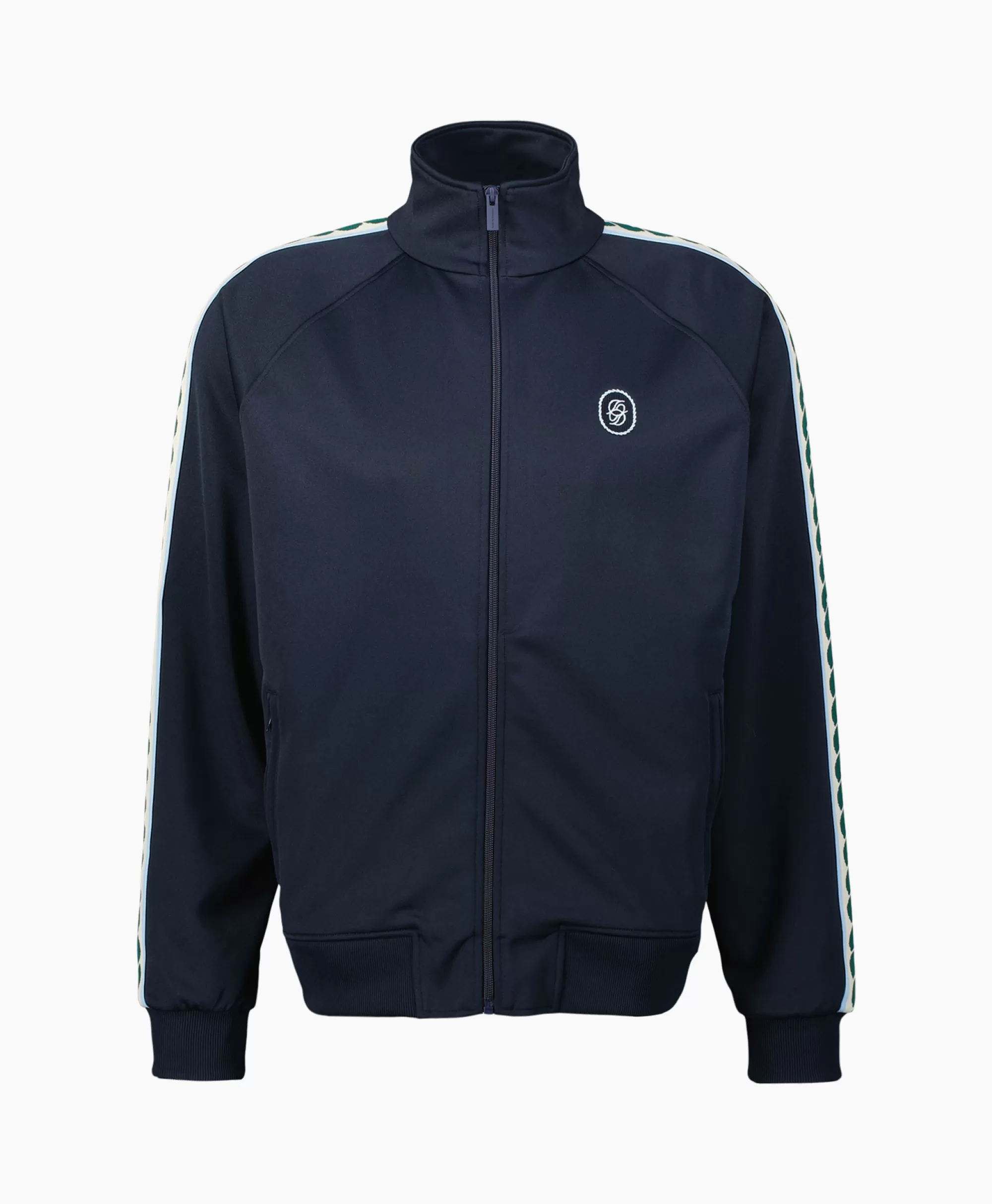 Drole De Monsieur Jack La Veste Survet Donker Blauw*Heren Jassen