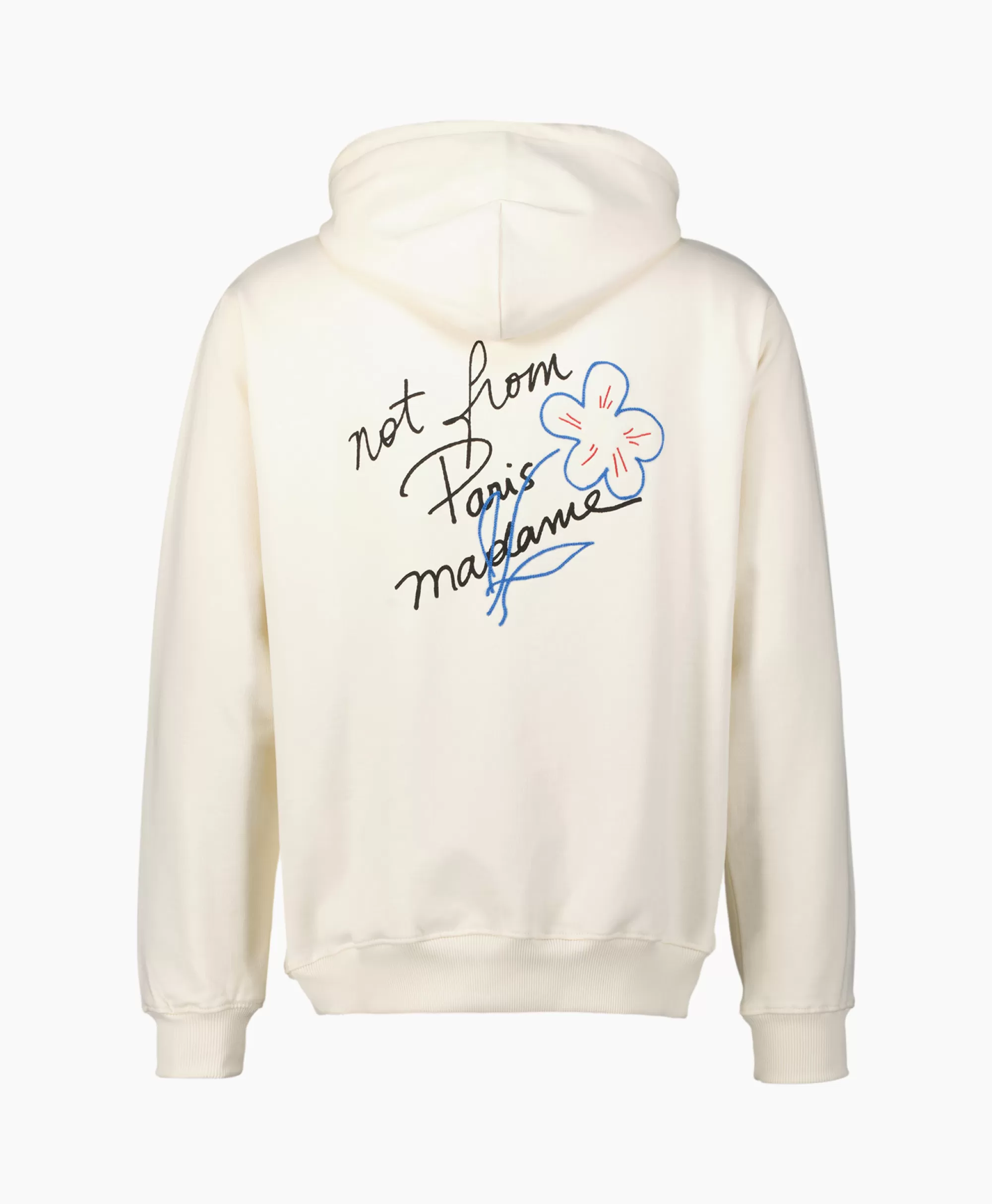Drole De Monsieur Le Hoodie Slogan Esquisse Ecru*Heren Truien