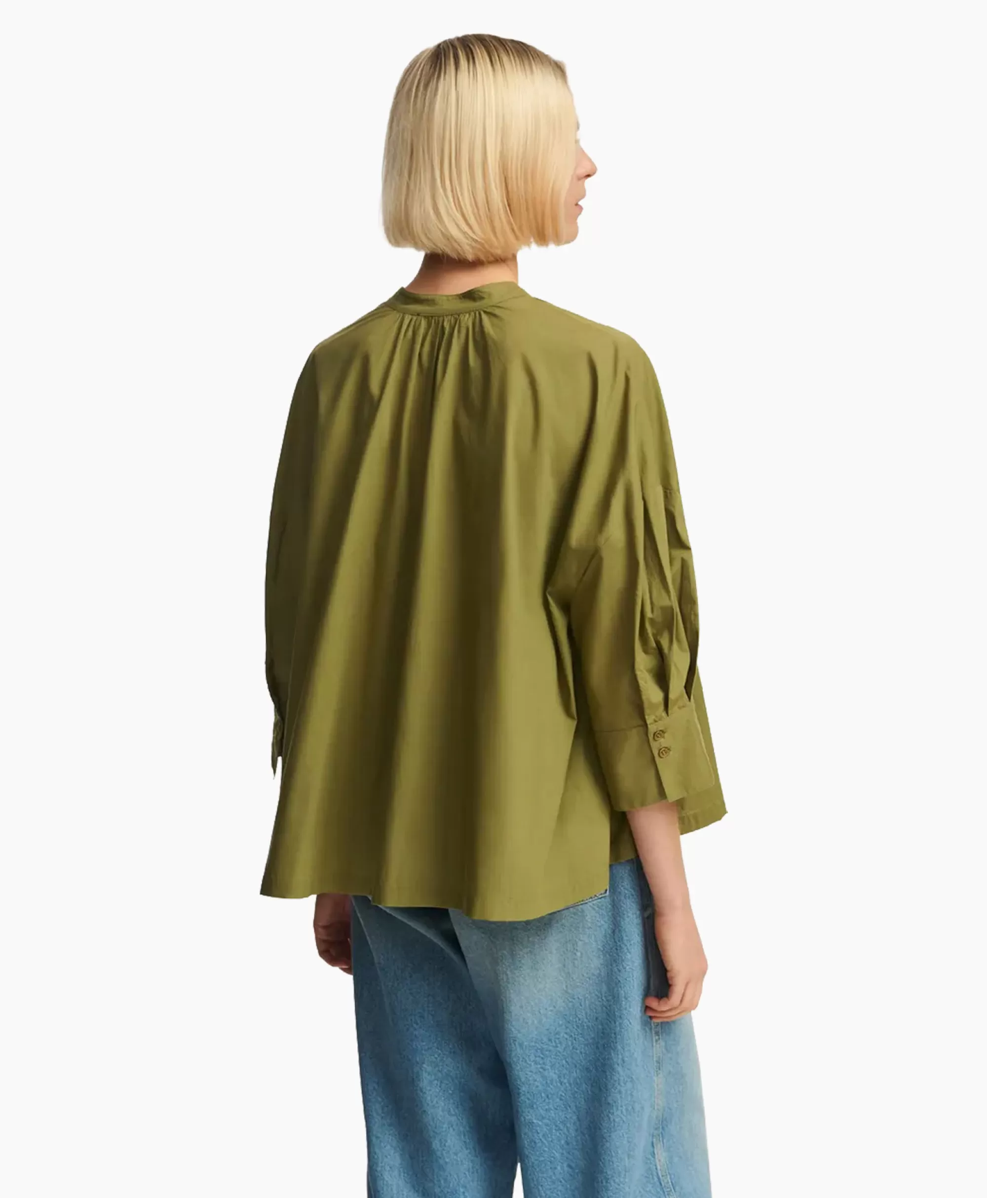 Essentiel Antwerp Blouse February Olijf*Dames Blouses