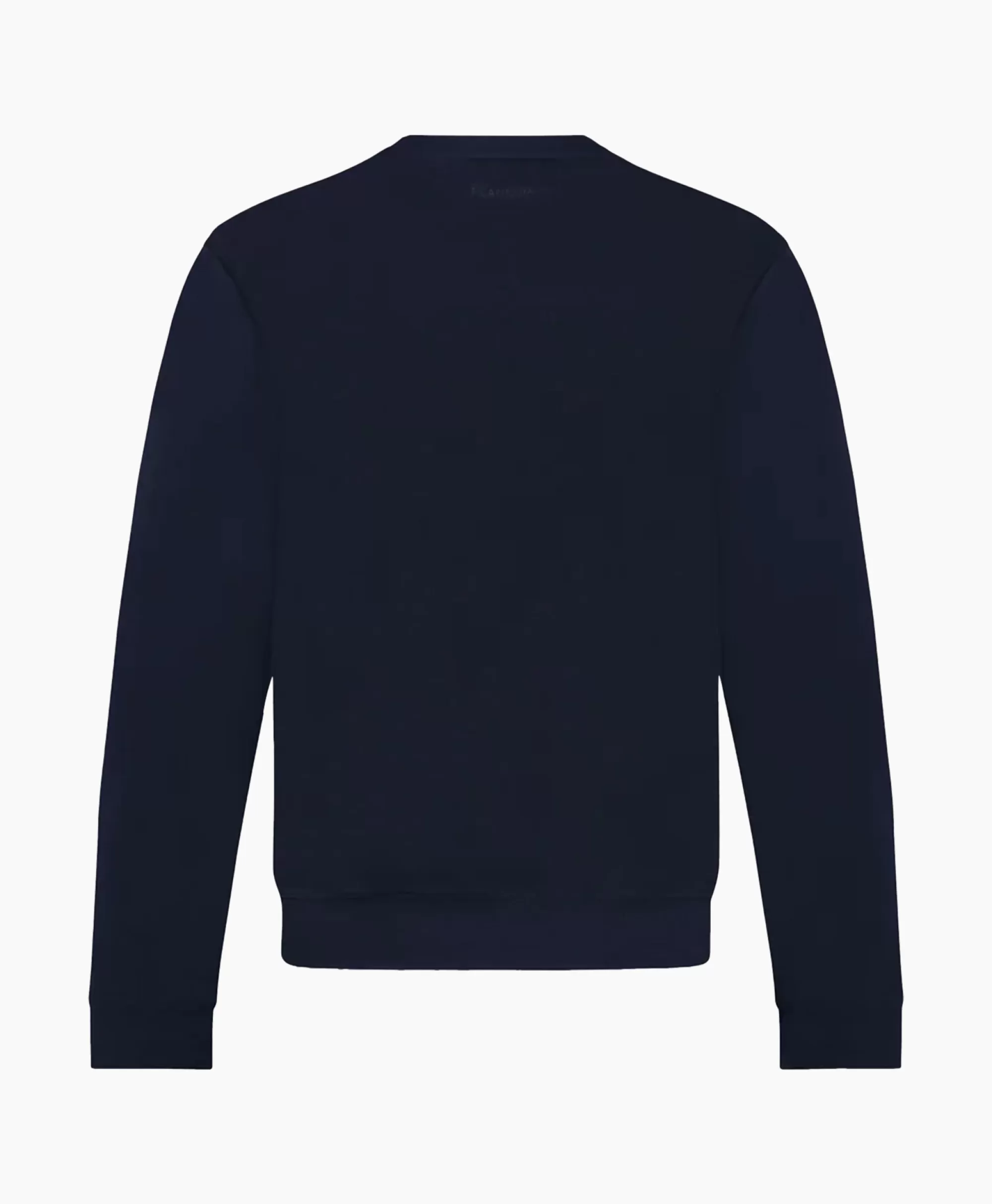 Flâneur Flaneur Sweater Signature Donker Blauw*Heren Truien