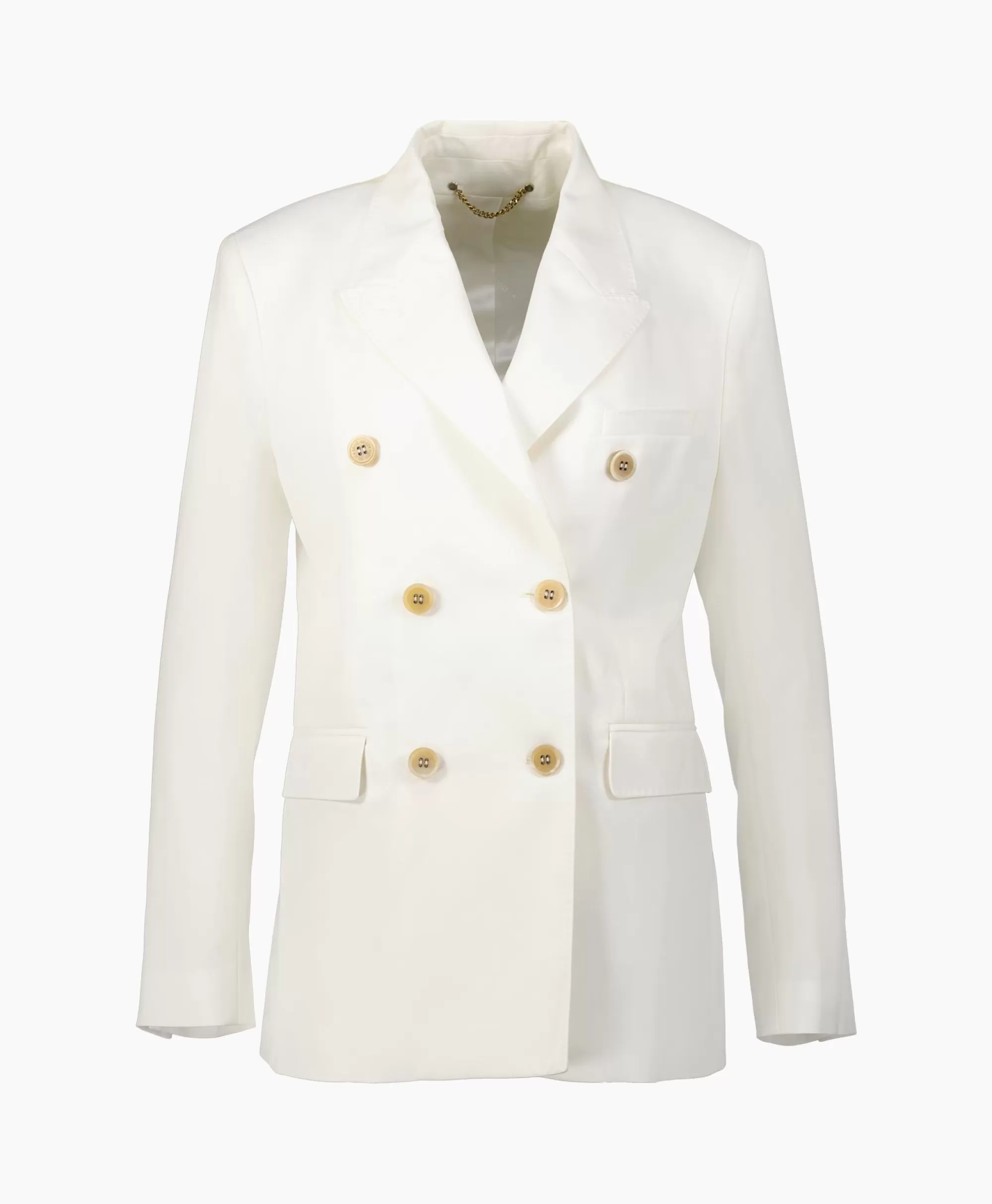 Golden Goose Blazer Journey W's Double Breasted Light Wool Ecru*Dames Blazers