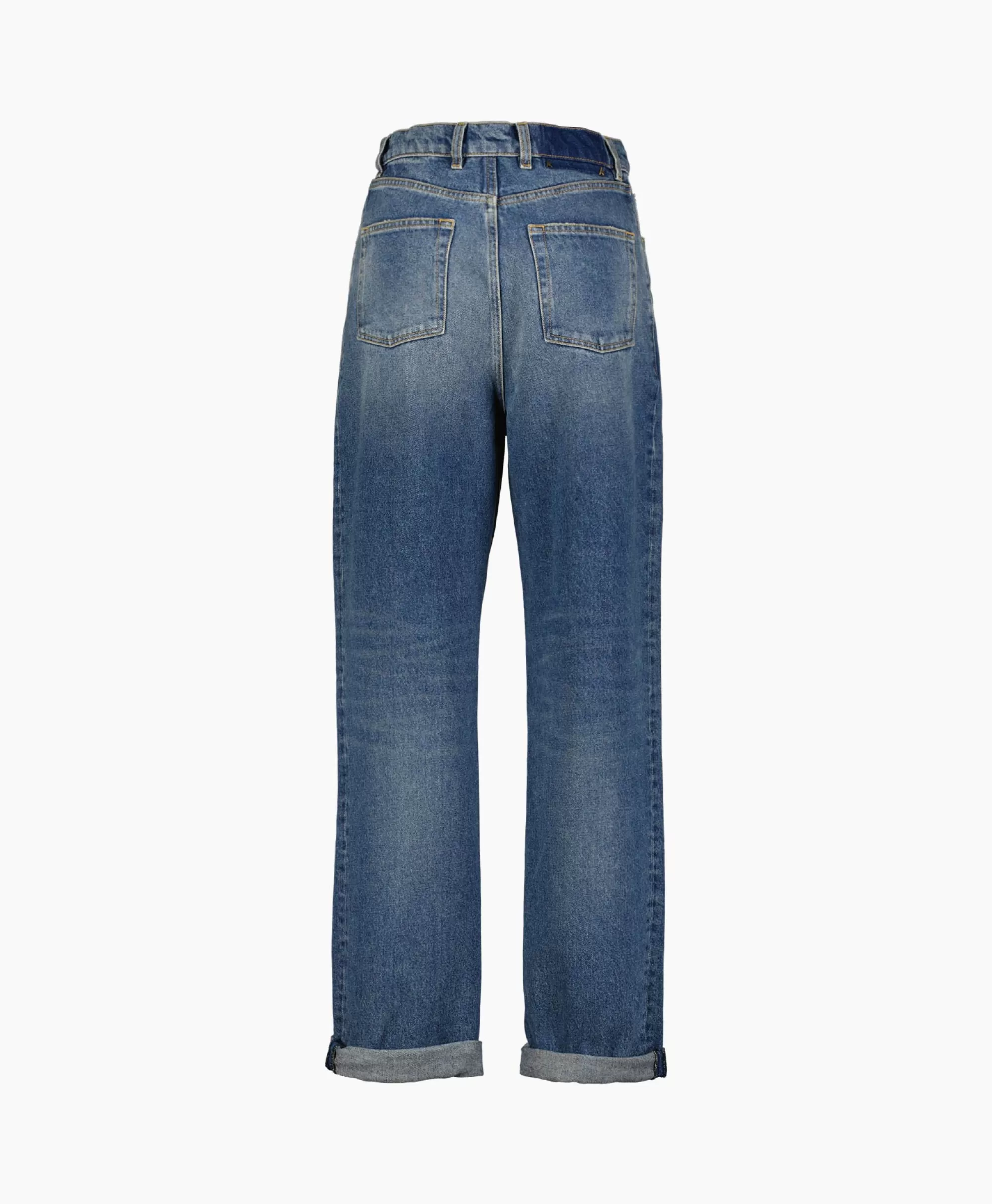 Golden Goose Jeans Golden W's Kim Medium Stone Washed Blauw*Dames Broeken
