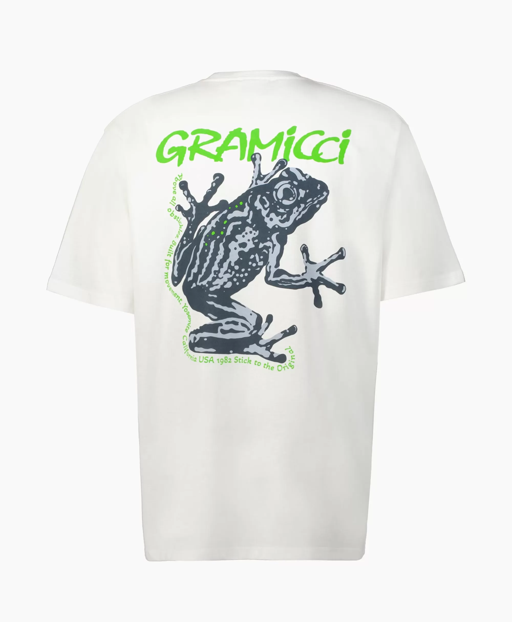 Gramicci Longsleeve Carabiner Wit*Heren T-Shirts