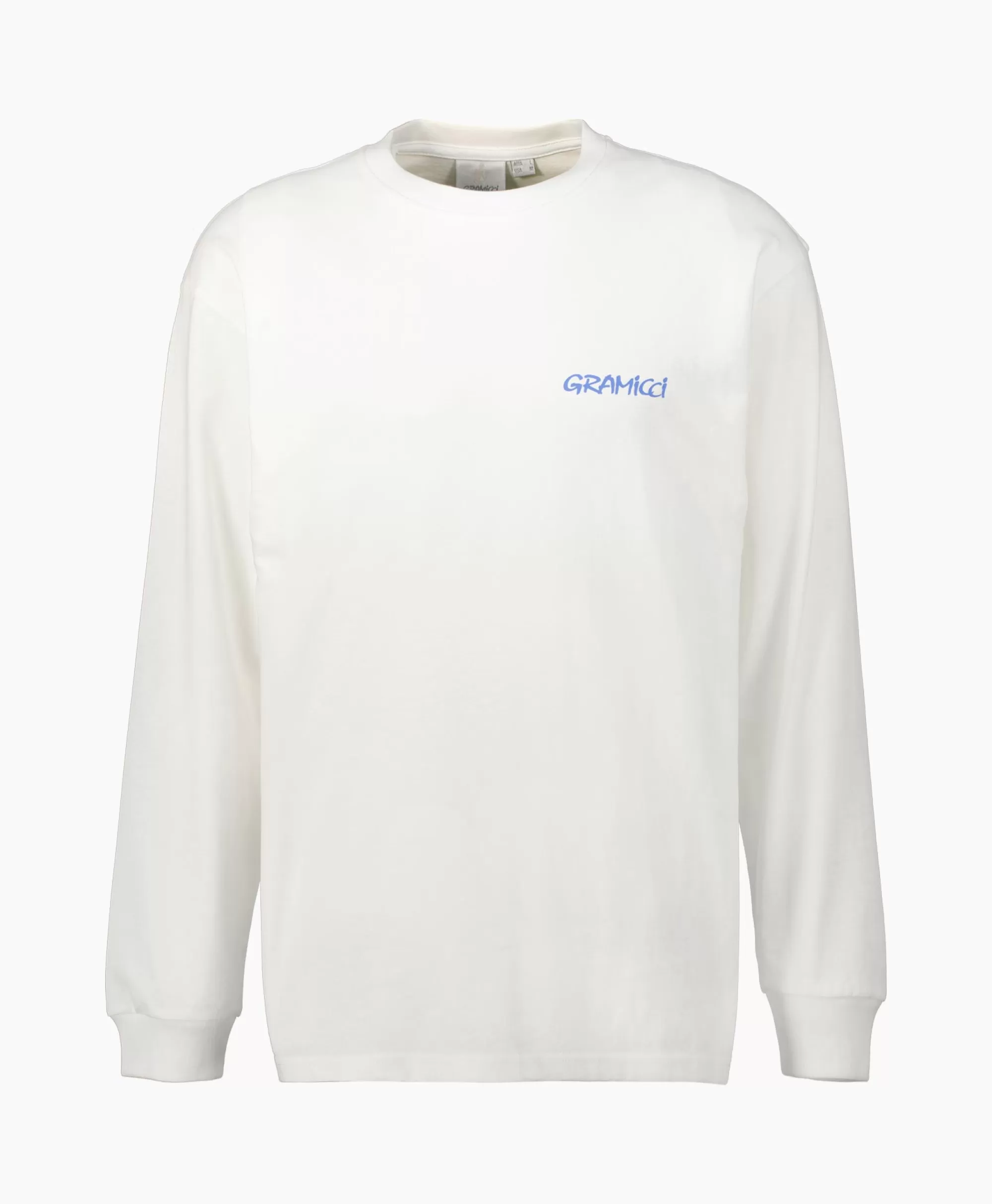 Gramicci T-Shirt Carabiner L/S Wit*Heren T-Shirts