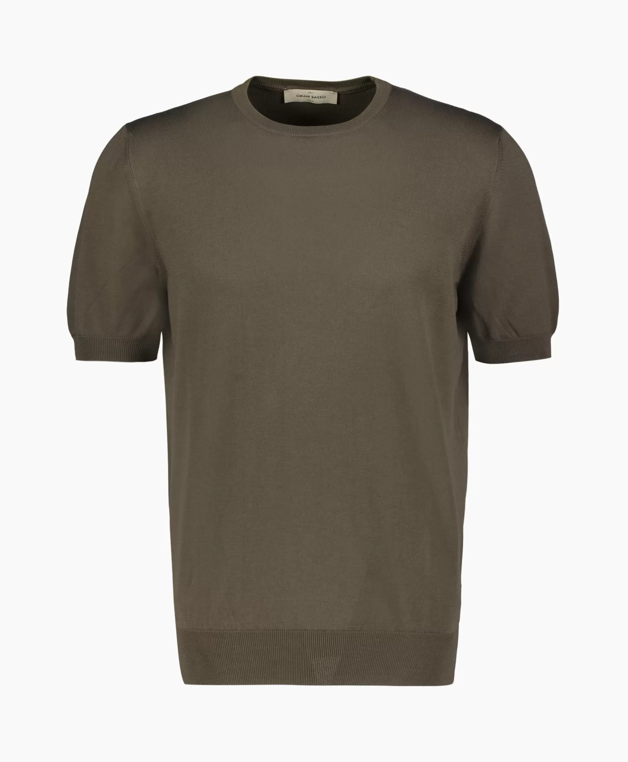 Gran Sasso Pullover 57136/21810 Khaki*Heren Truien