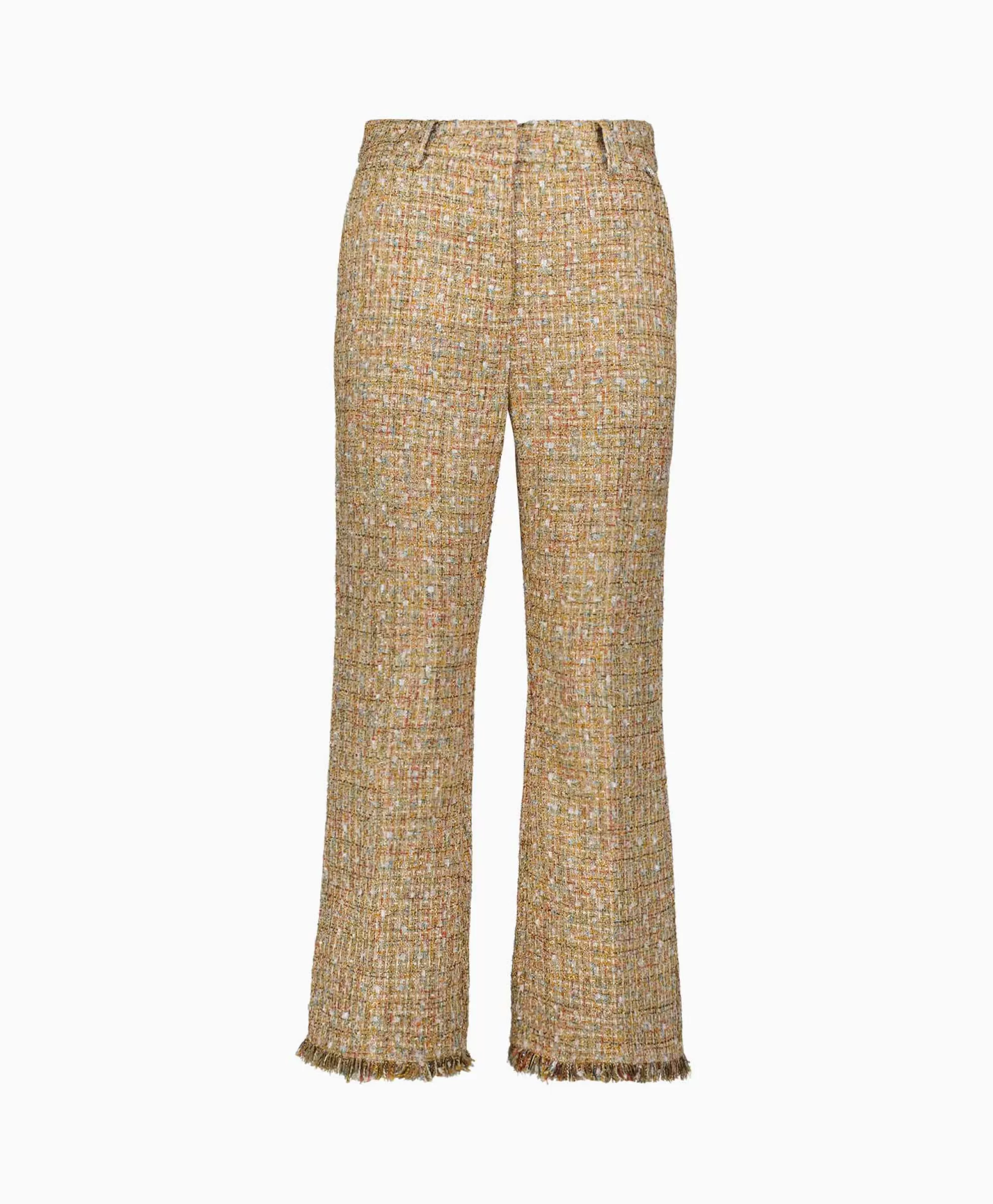 Liu Jo Flared Broek Pant. Sfrangiato Beige*Dames Broeken
