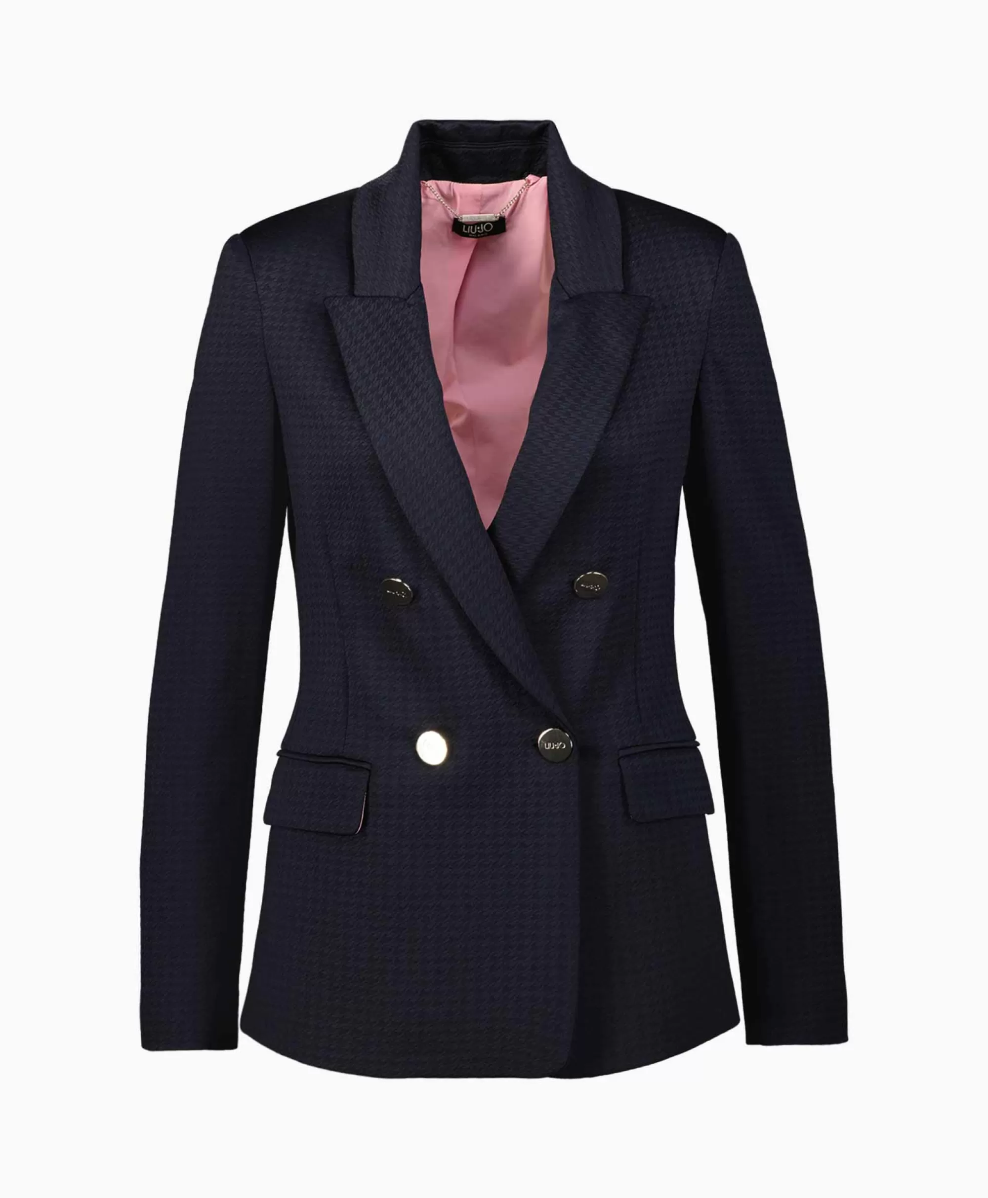 Liu Jo Jasje Giacca Doppio Petto Straight Blauw*Dames Blazers