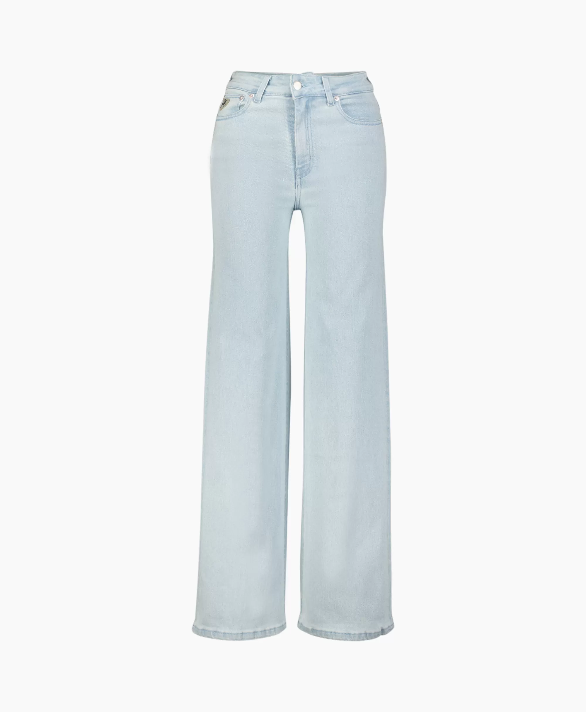 Lois Jeans Palazzo Licht Blauw*Dames Broeken