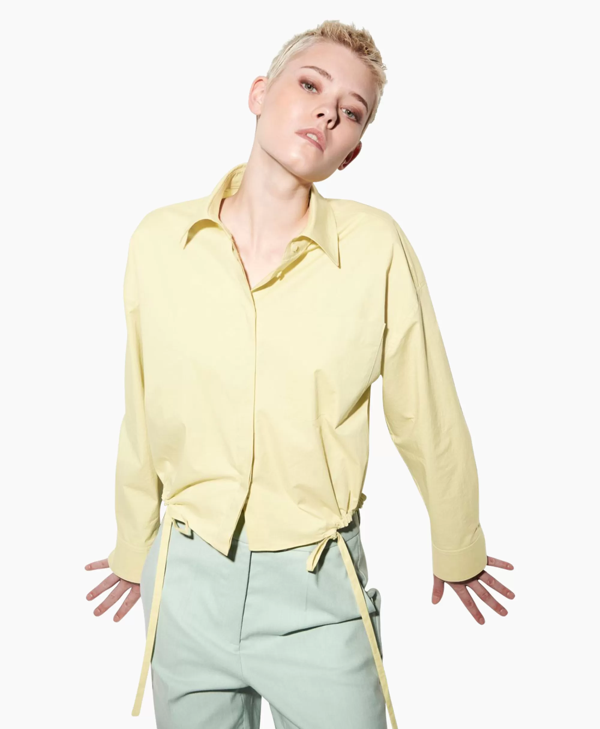 Luisa Cerano Blouse 298421/3384-0 Geel*Dames Blouses