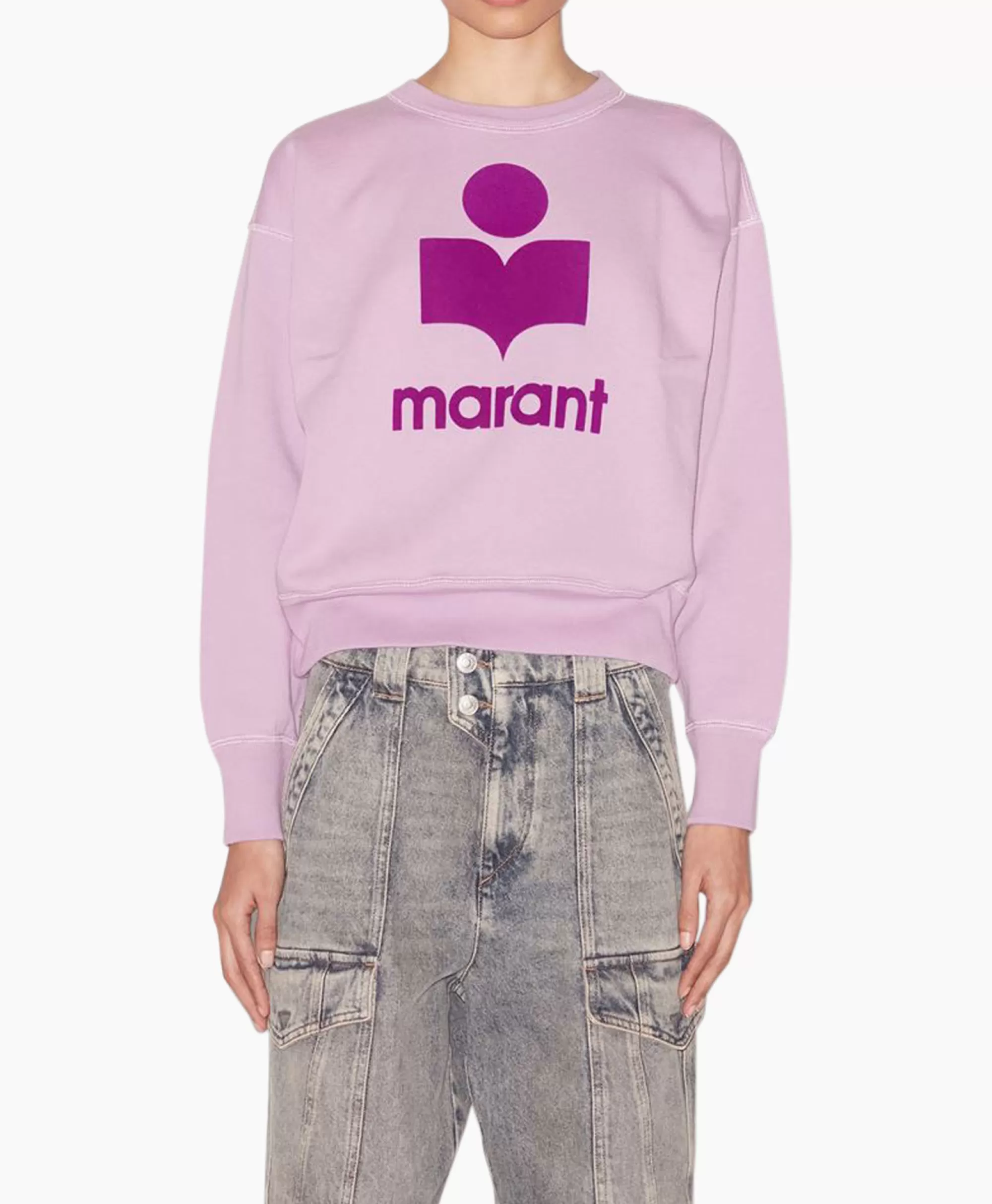 Marant Étoile Marant Etoile Pullover Mobyli Lila*Dames Truien