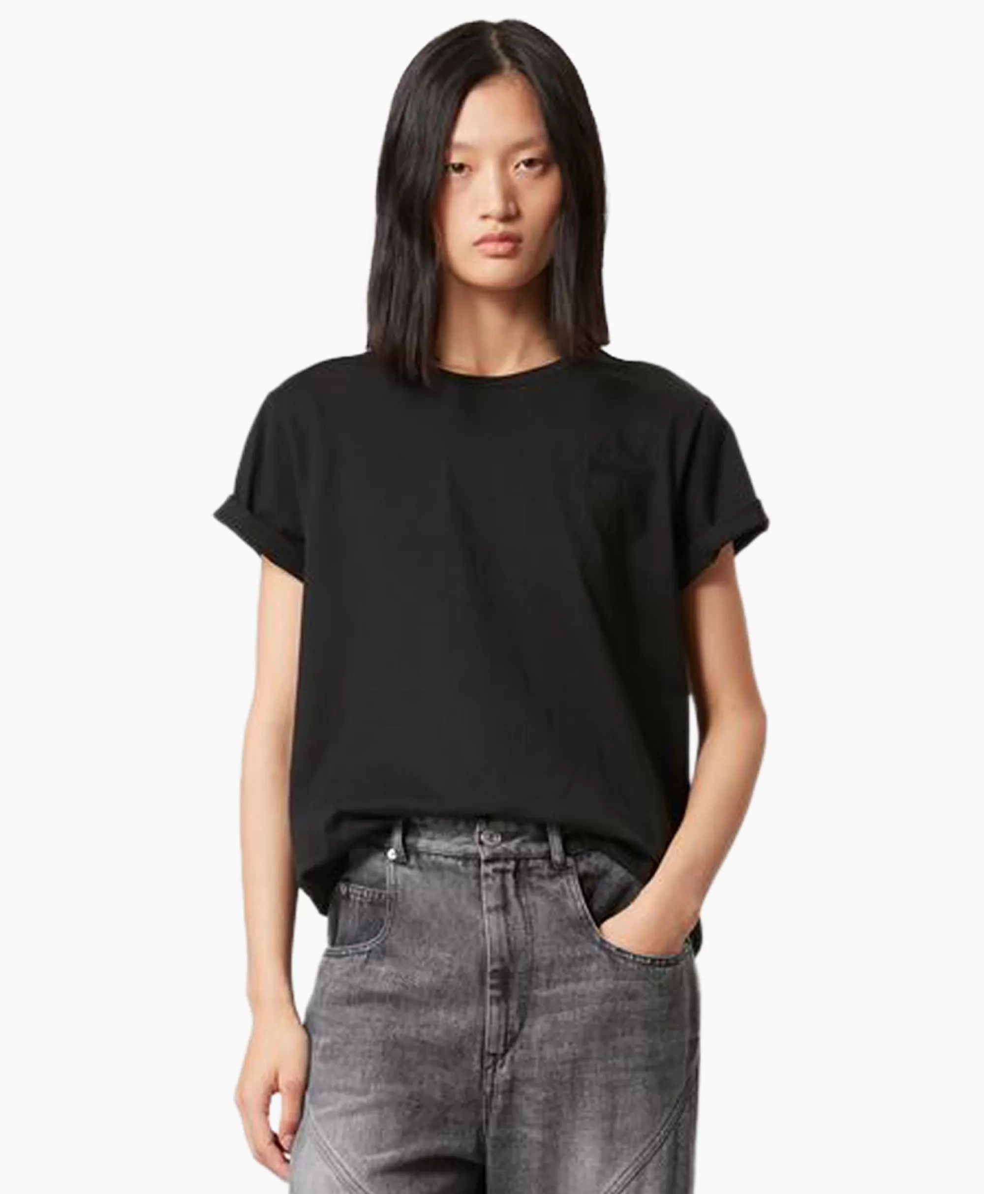 Marant Étoile Marant Etoile T-Shirt Korte Mouw Aby-Gb Zwart*Dames T-Shirts & Tops