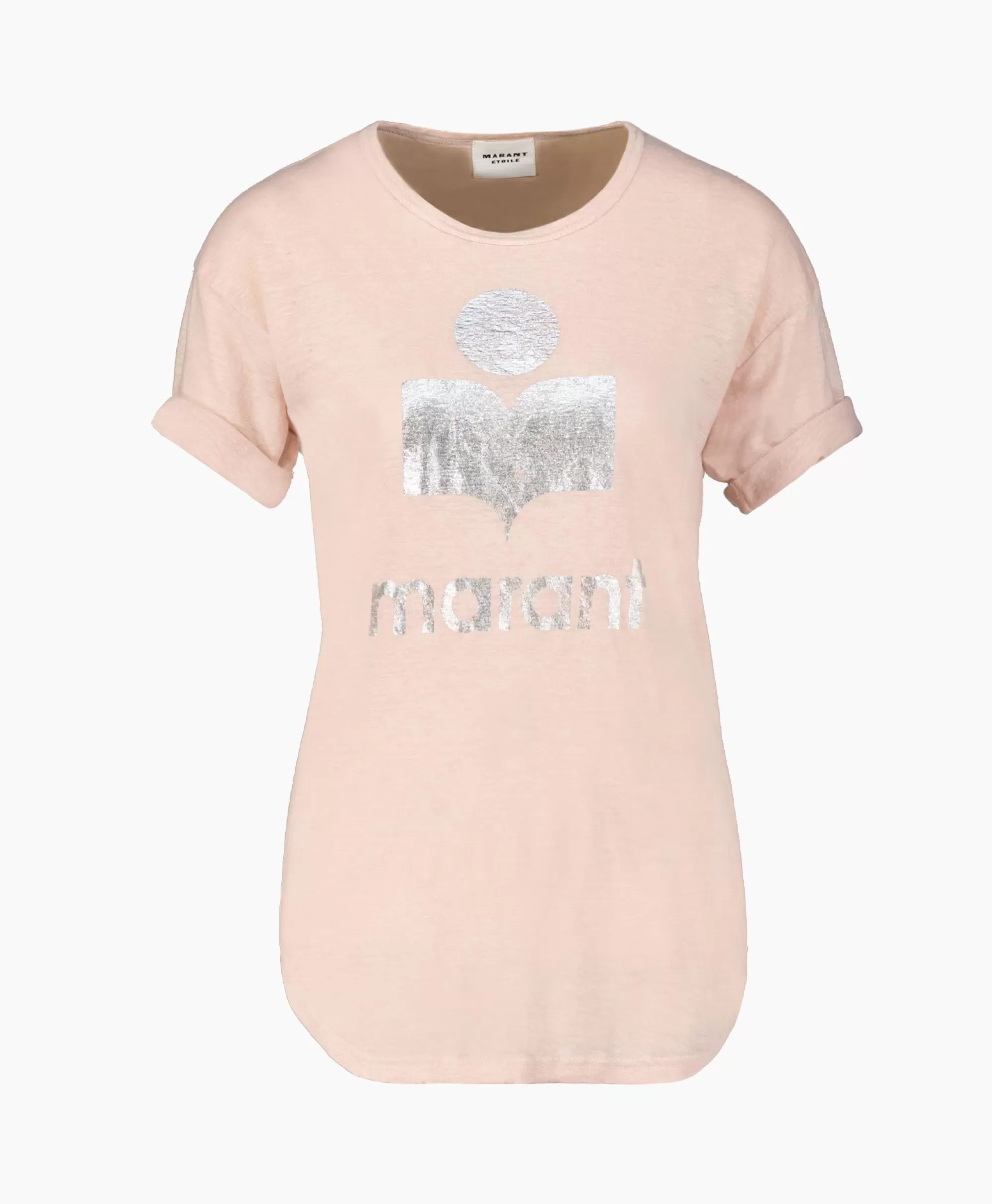 Marant Étoile Marant Etoile T-Shirt Korte Mouw Koldi-Gc Pink*Dames T-Shirts & Tops