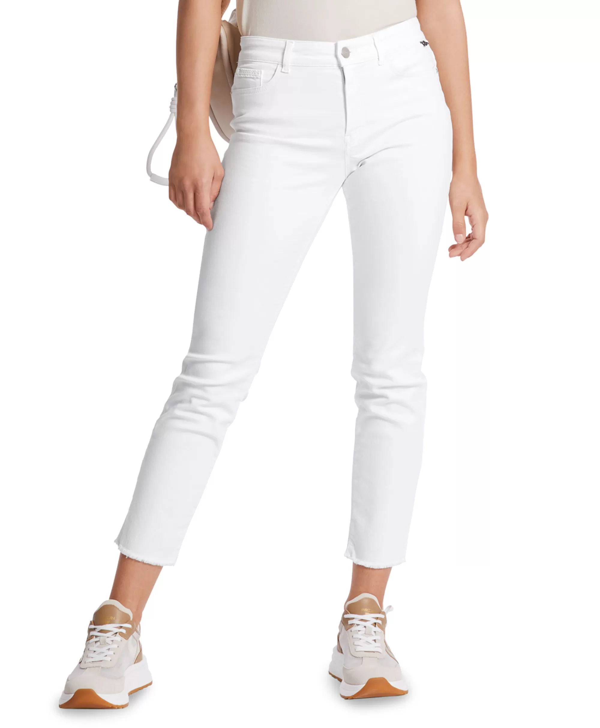 Marc Cain Pants Jeans Wp 82.04 D50 Wit*Dames Broeken