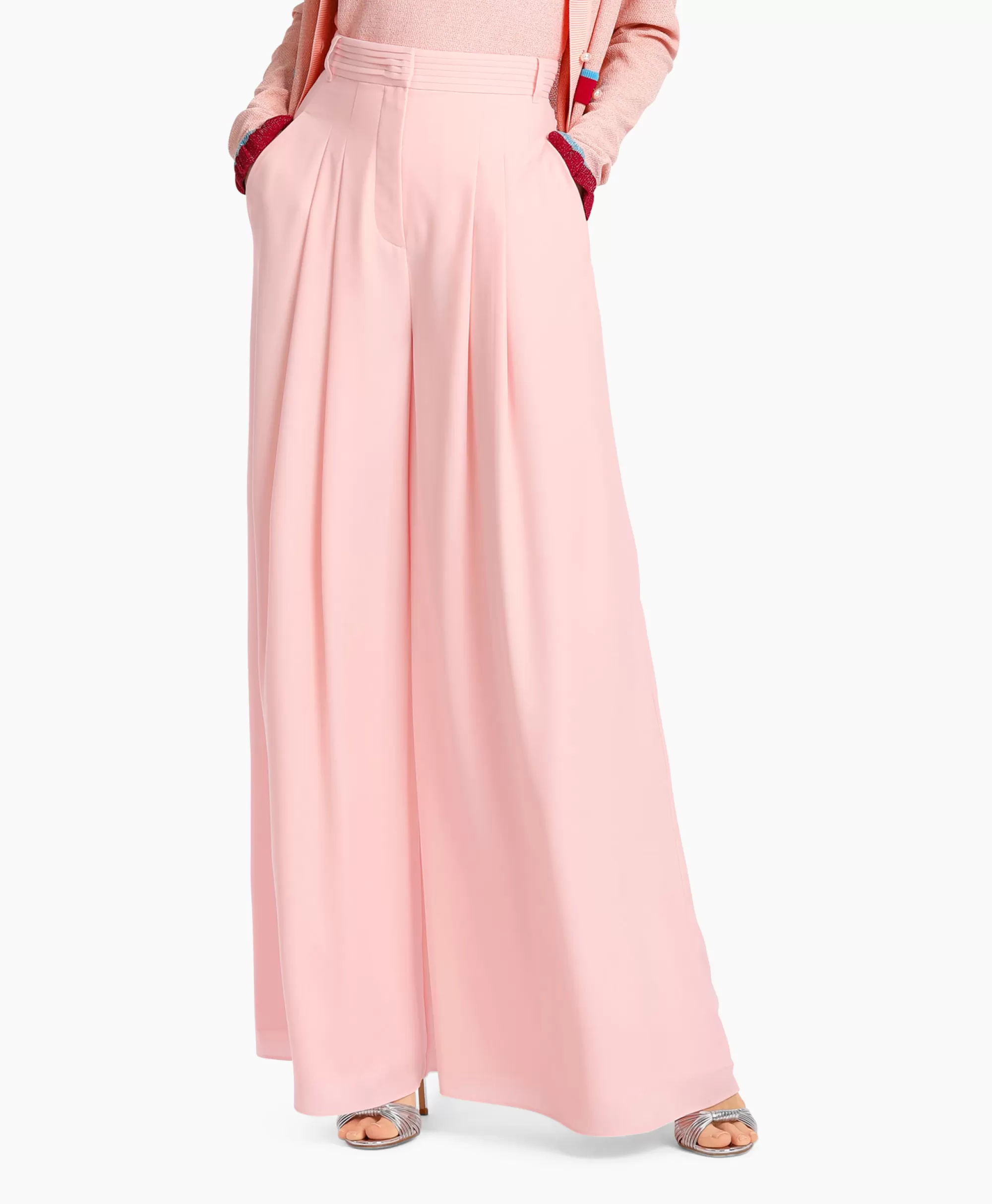 Marccain Collectie Broek Wc 81.60 W90 Zalm*Dames Broeken