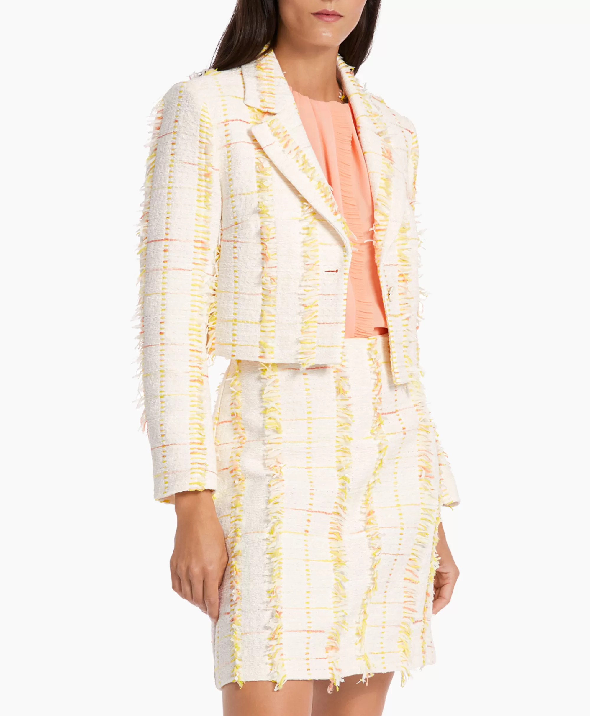 Marccain Collectie Jasje Wc 34.17 W37 Midden Geel*Dames Blazers
