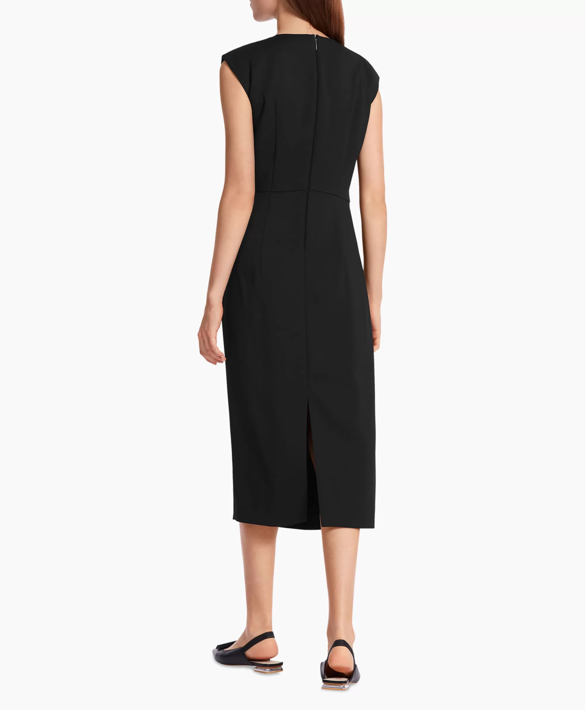 Marccain Collectie Jurk Wc 21.20 W56 Zwart*Dames Bruiloftskleding