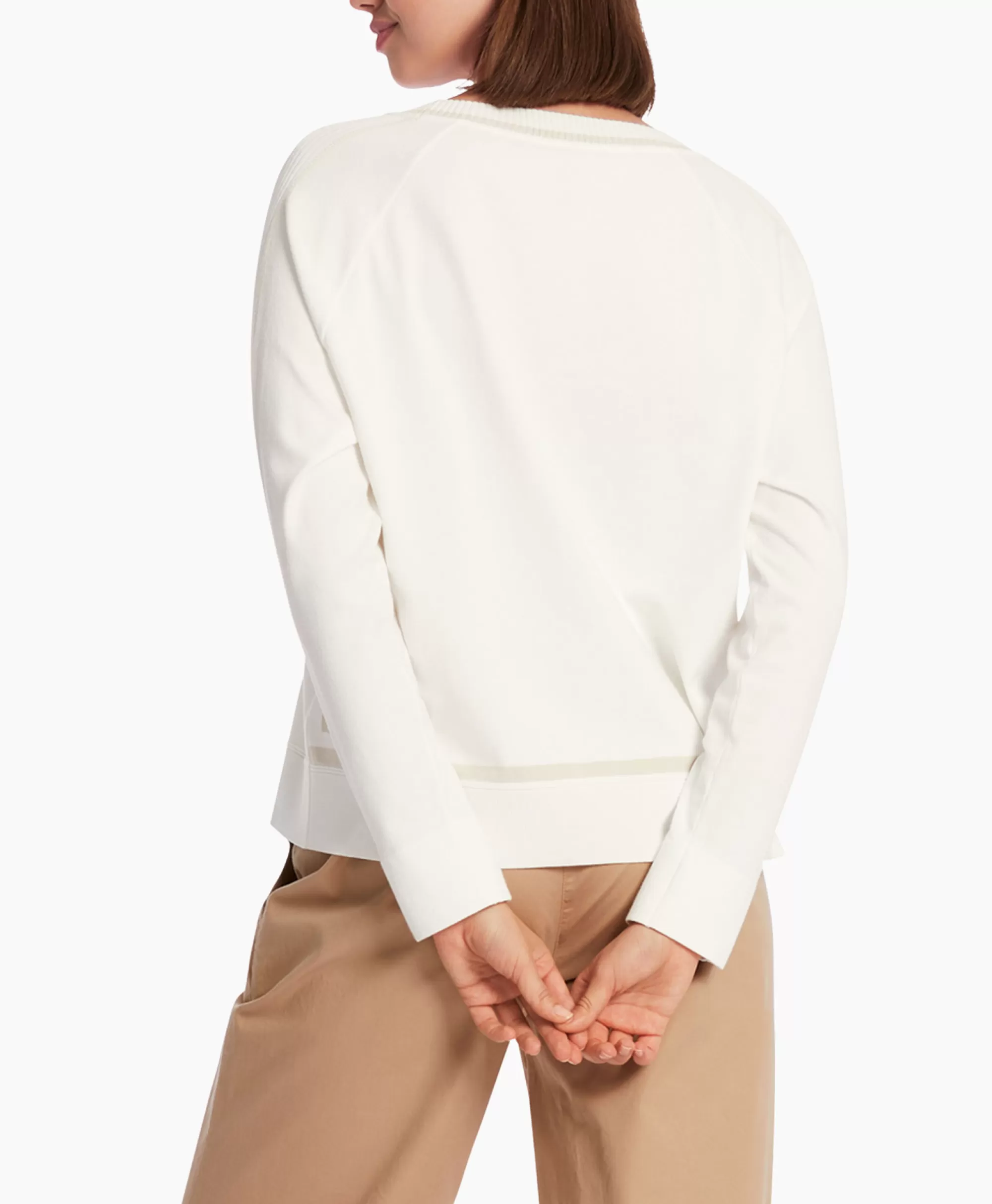 Marccain Sport Pullover Ws 41.05 M09 Off White*Dames Truien