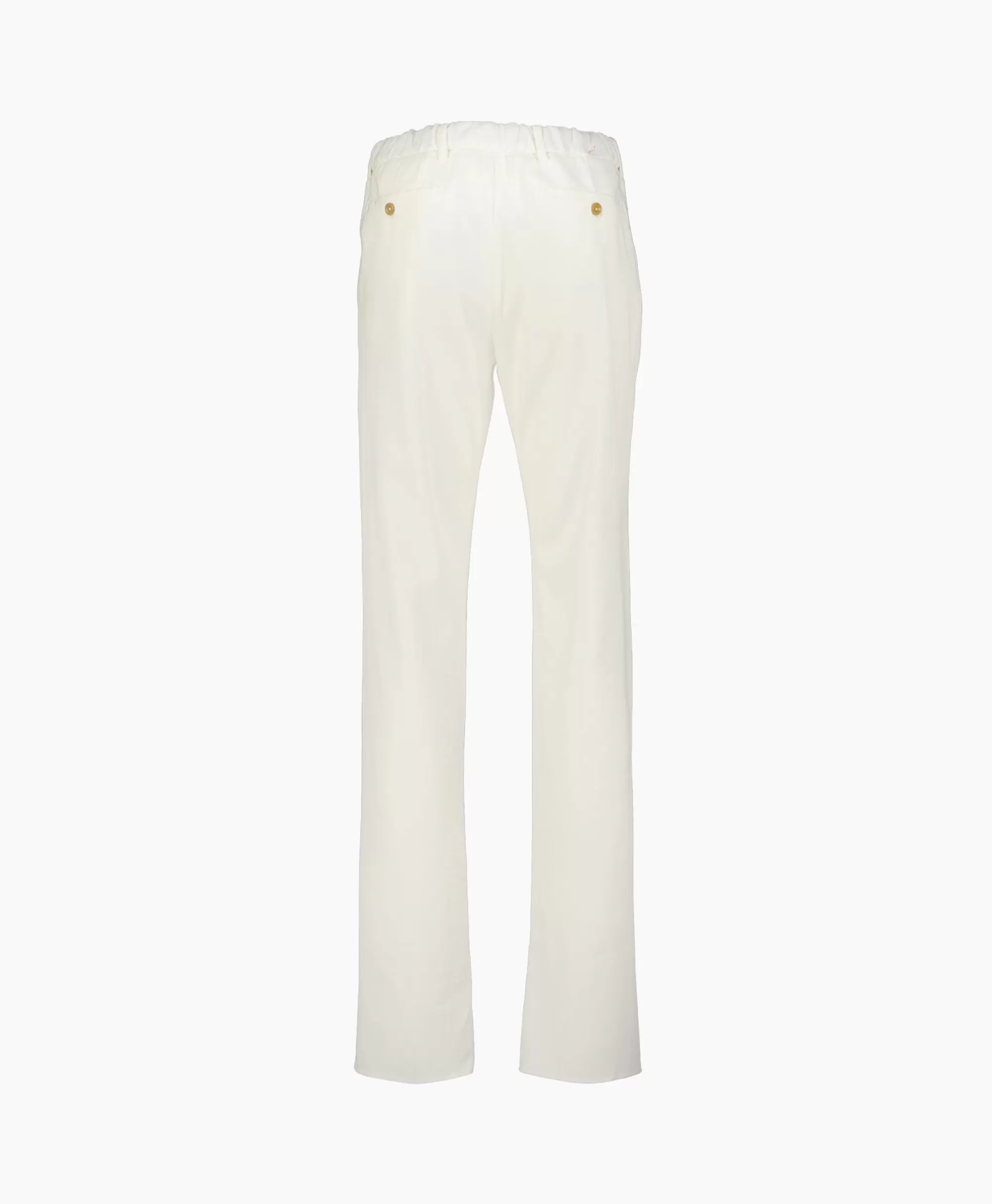 Marco Pescarolo Pantalon 4807 Wit*Heren Broeken