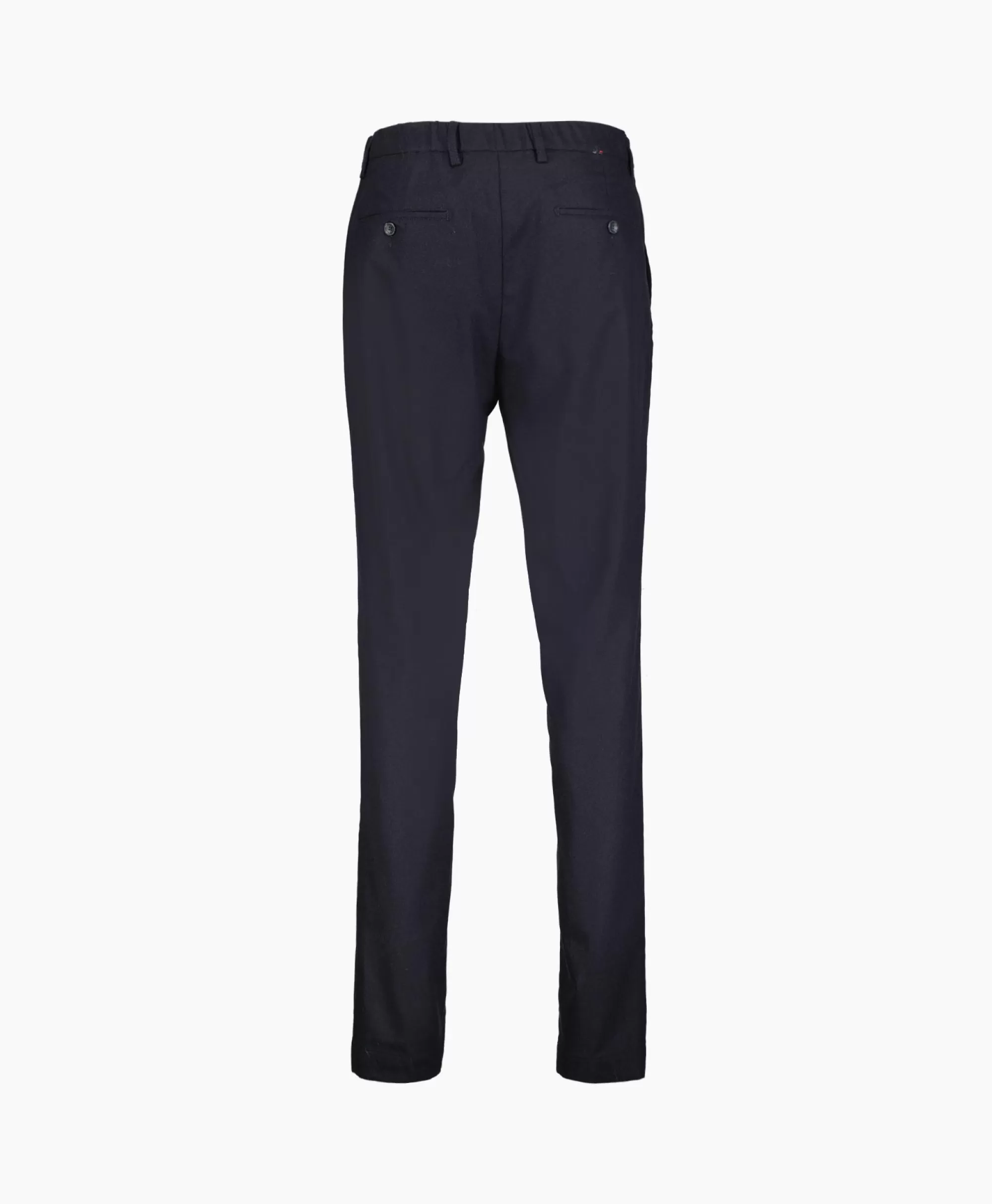 Marco Pescarolo Pantalon Bros Zip 4829 Blauw*Heren Broeken