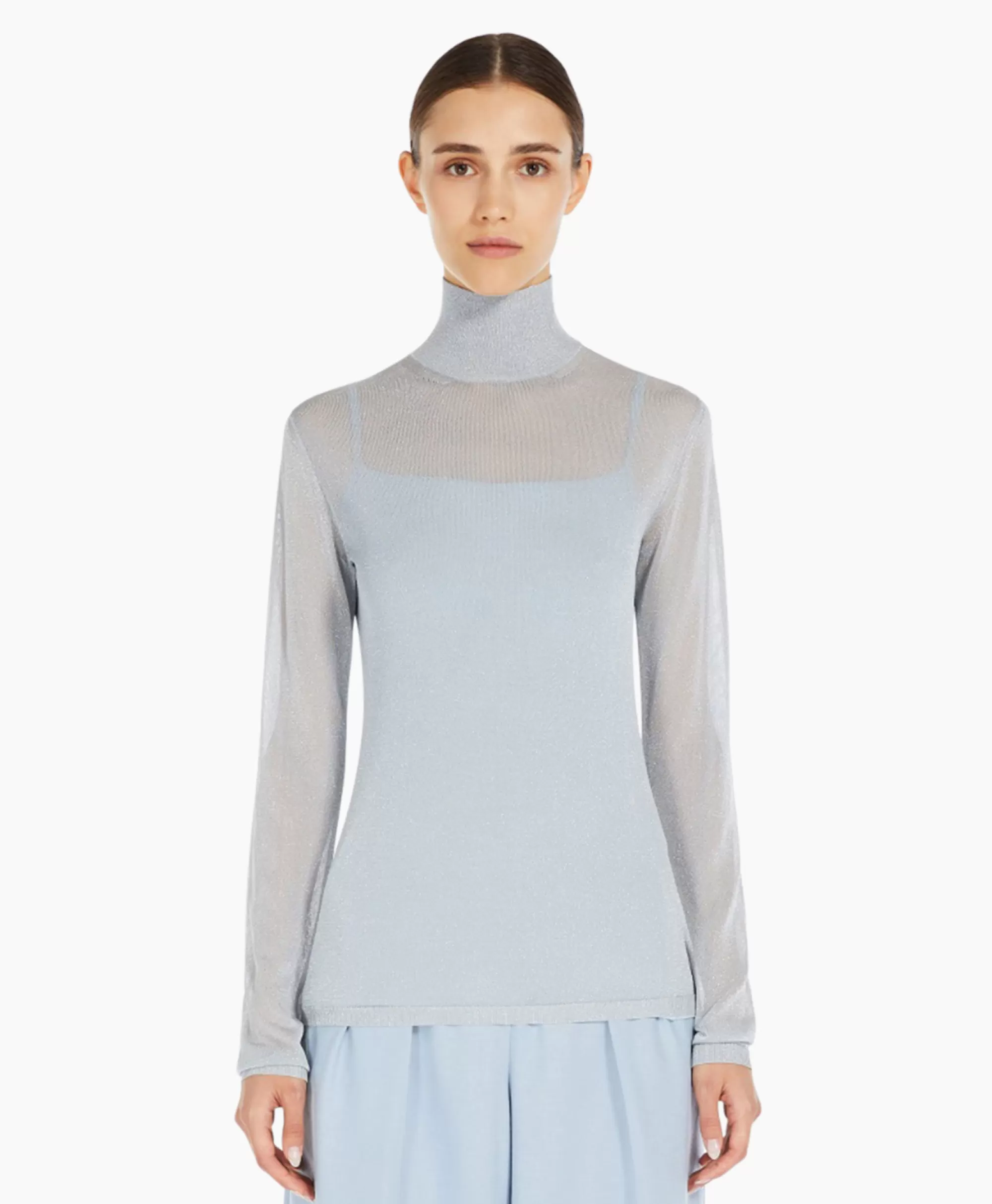 Maxmara Pullover Ilde Blauw*Dames Truien