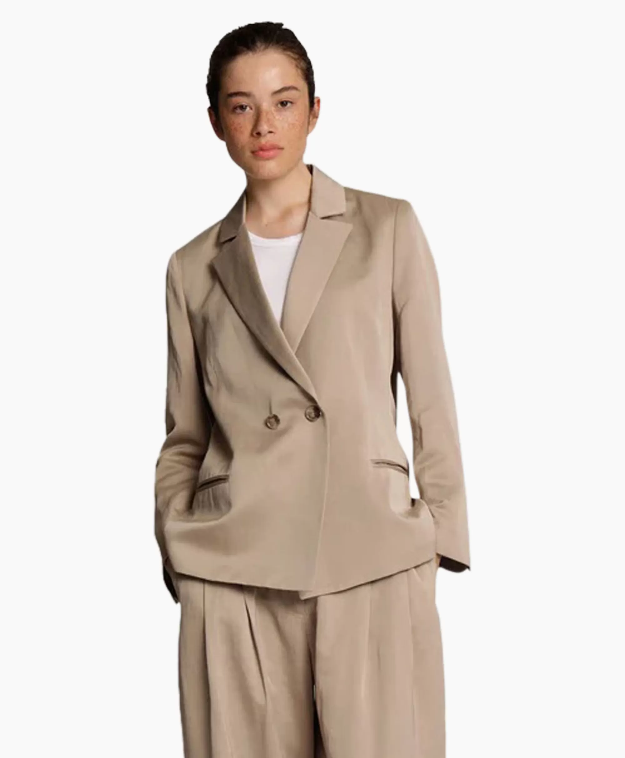 Munthe Blazer Monstera Beige*Dames Blazers