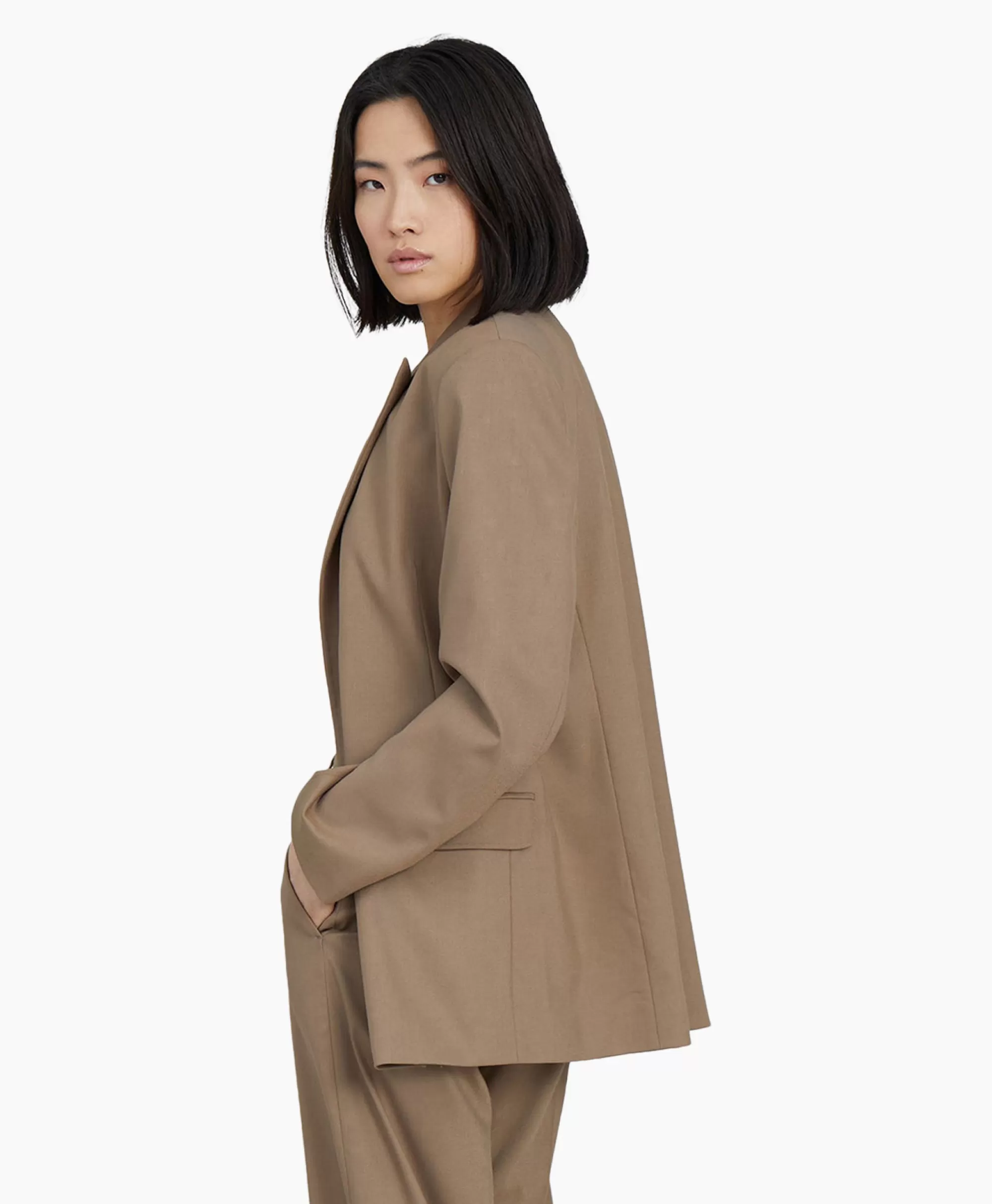 Munthe Blazer Sussima Camel*Dames Blazers
