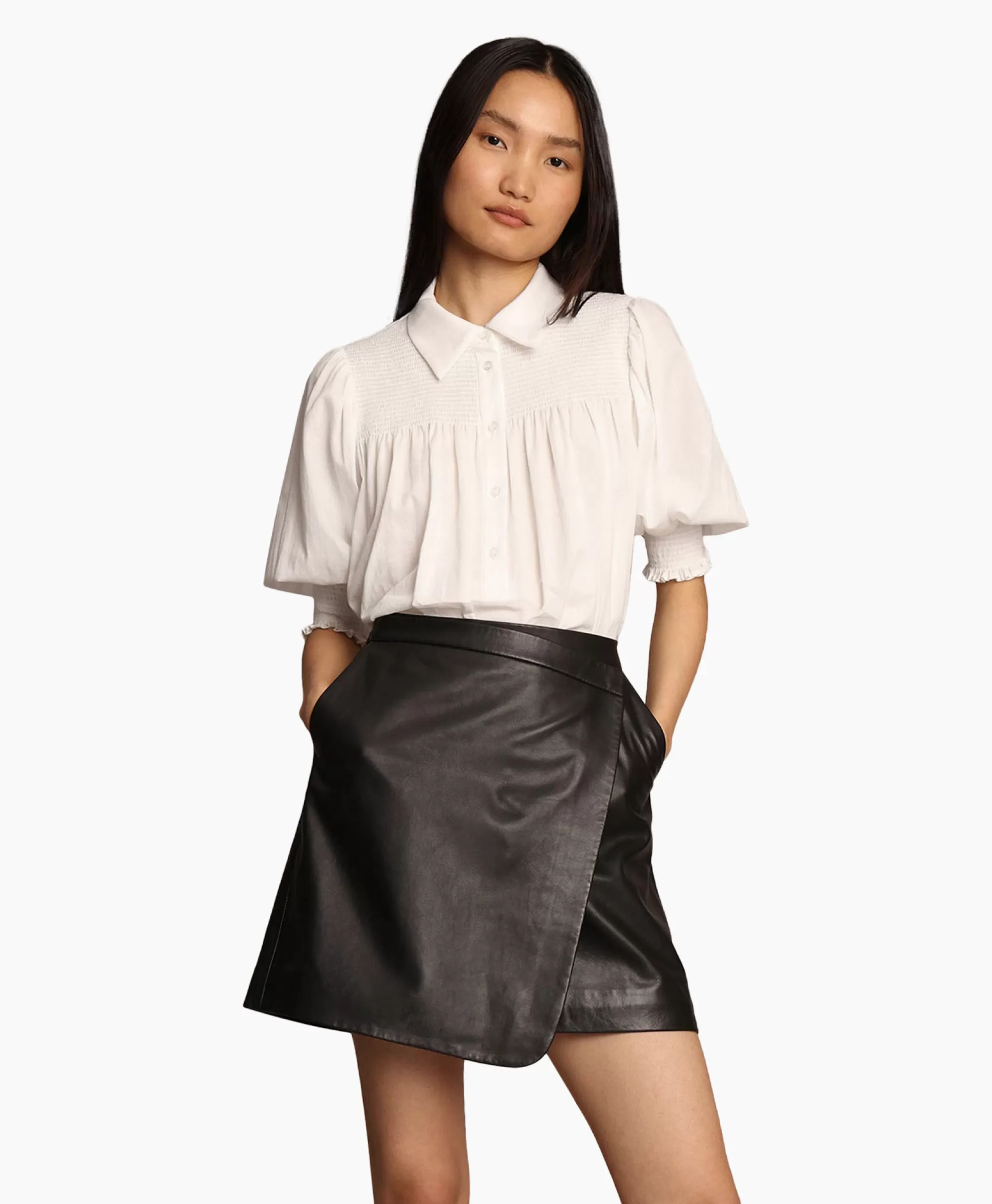 Munthe Blouse Chapter Off White*Dames Blouses