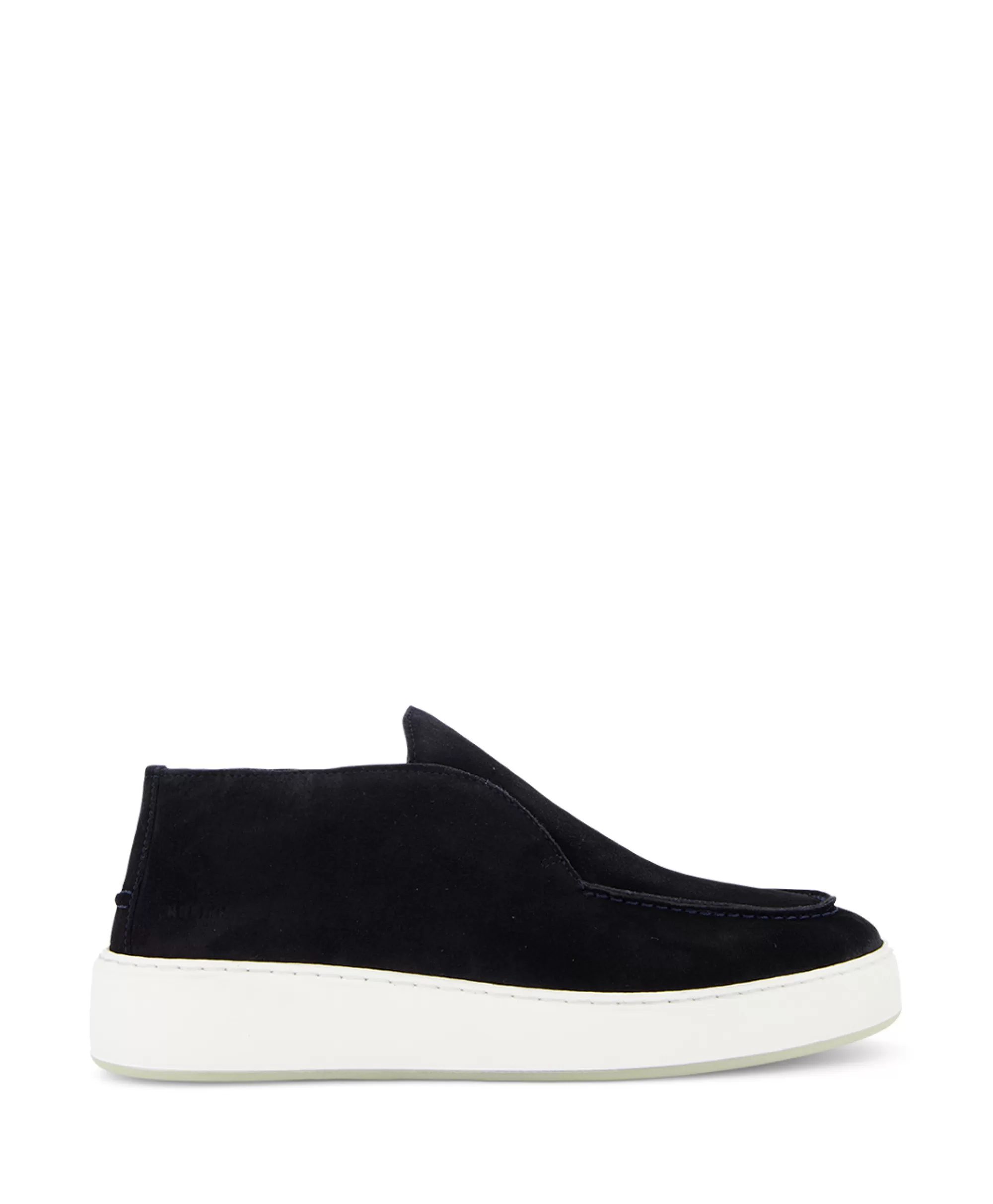 Nubikk Loafer Jiro Suo Donker Blauw*Heren Instappers