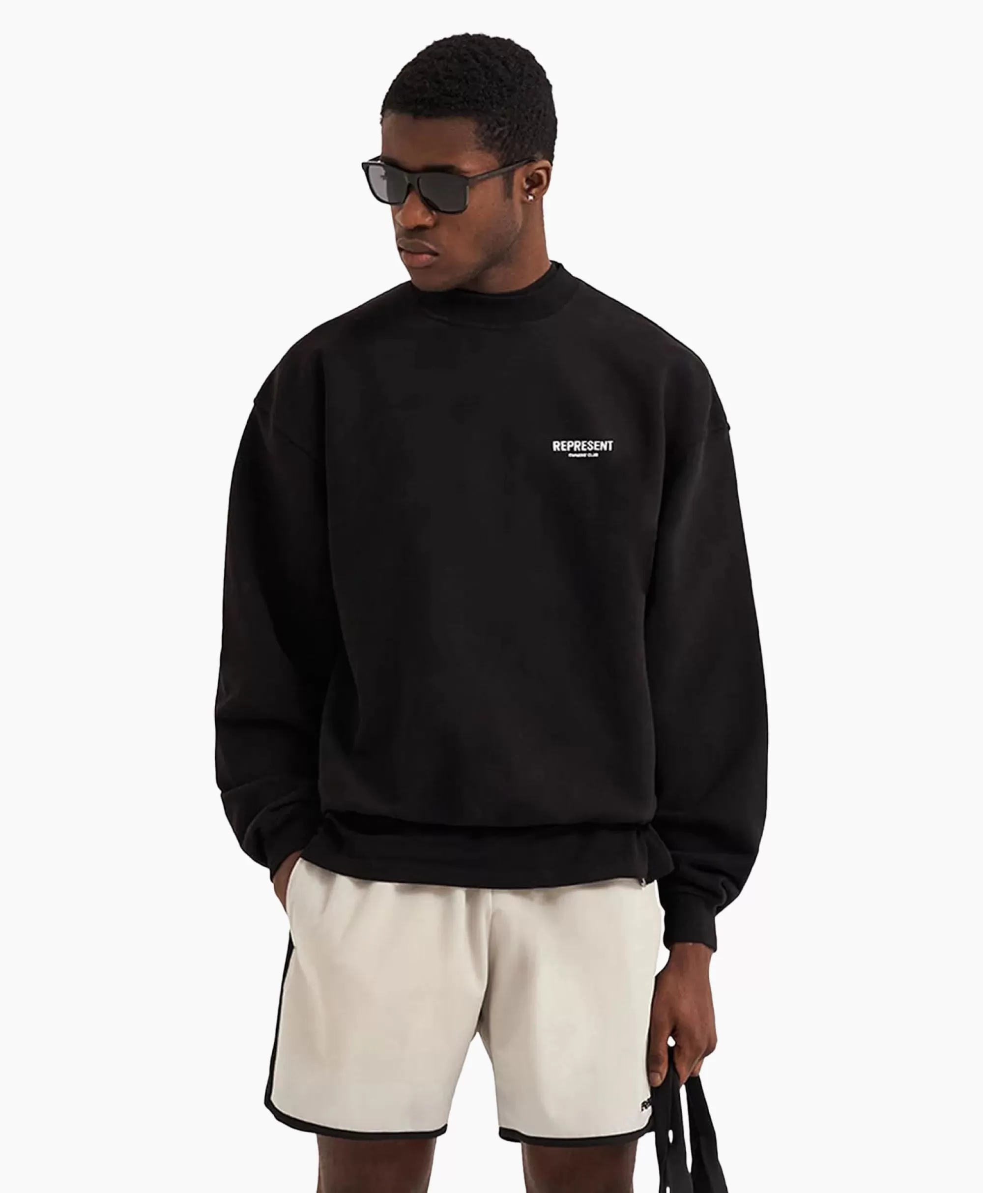 Represent Sweater Owners Club Zwart*Heren Truien