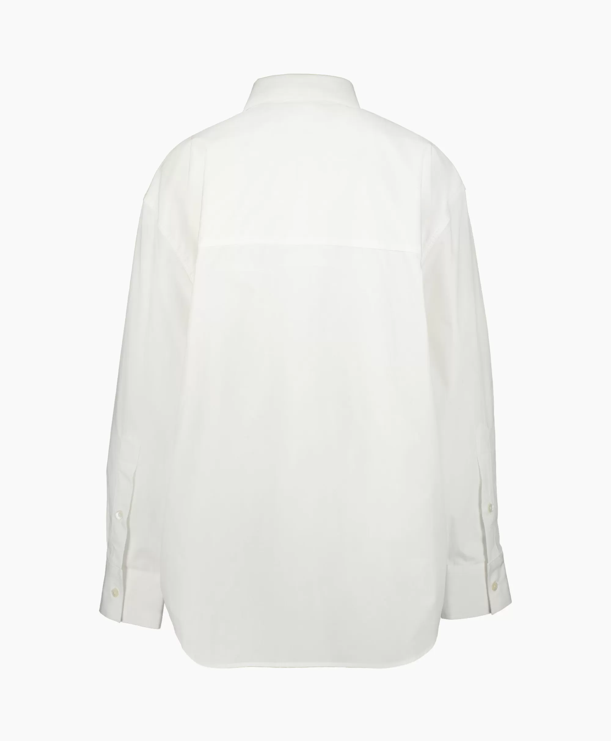 Róhe Rohe Blouse Unisex Classic Wit*Dames Blouses