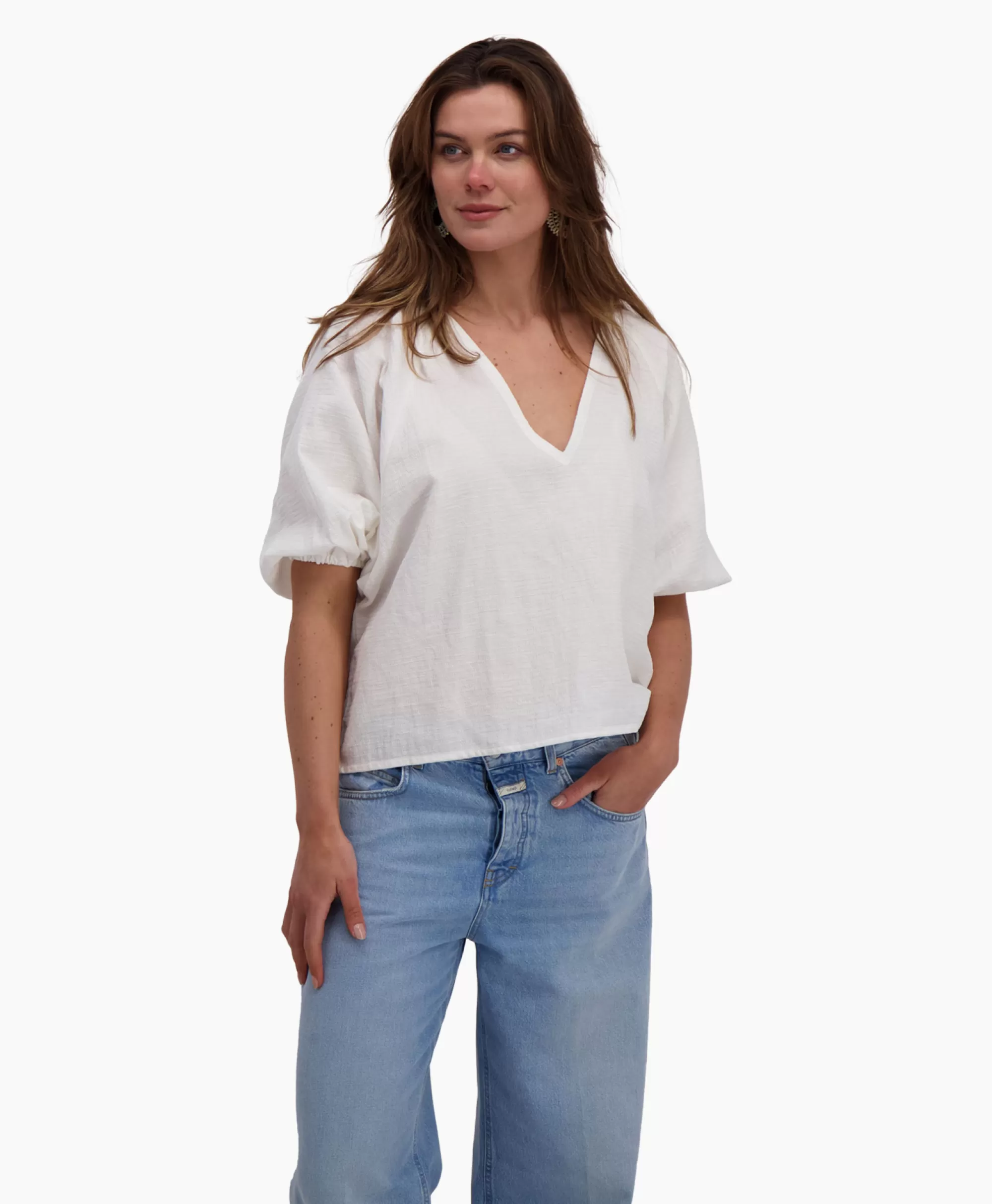 Sea Me Happy Top Hapiti Six Senses Off White*Dames T-Shirts & Tops