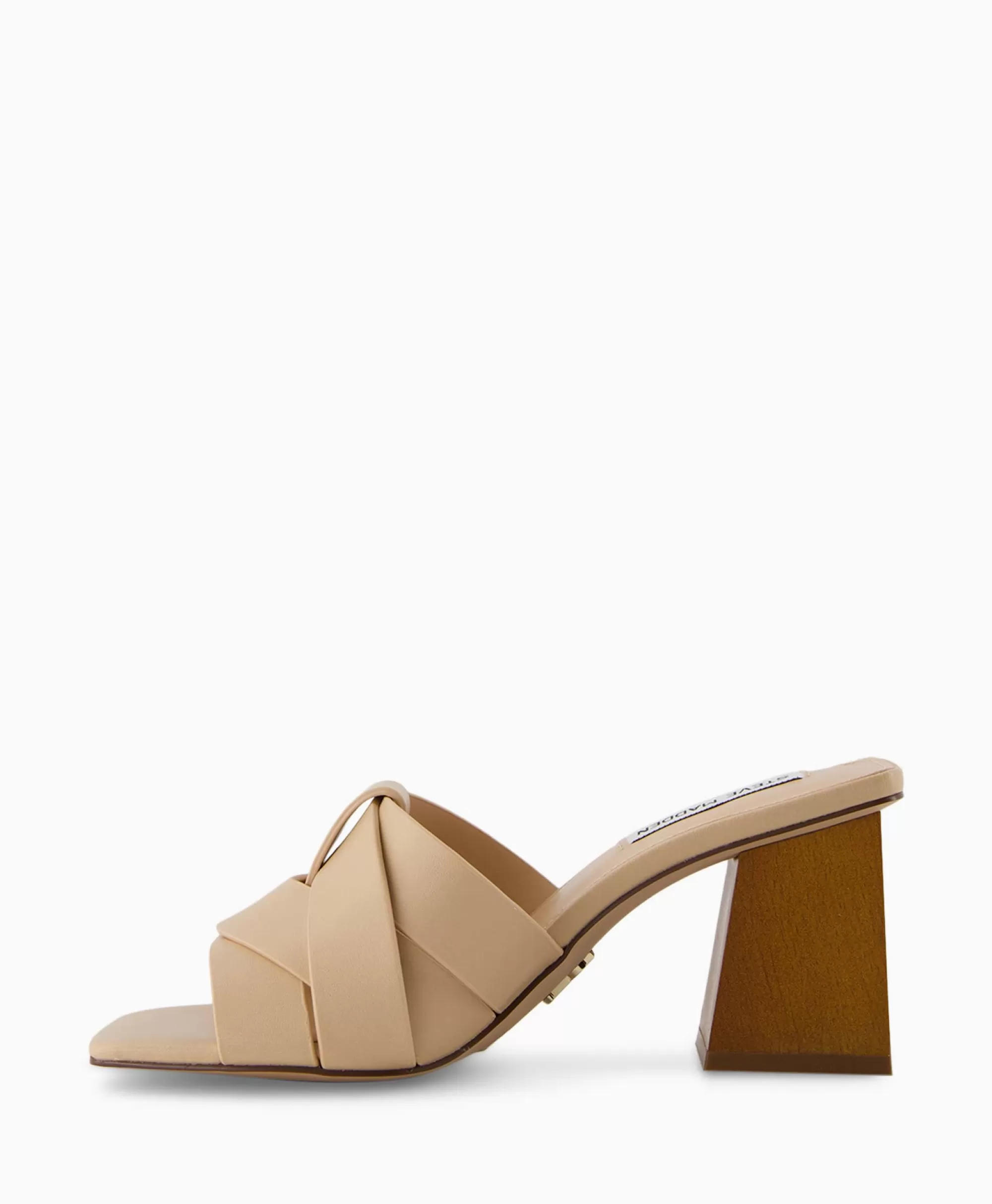 Steve Madden Sandaal Met Hak Amsterdam Beige*Dames Sandalen