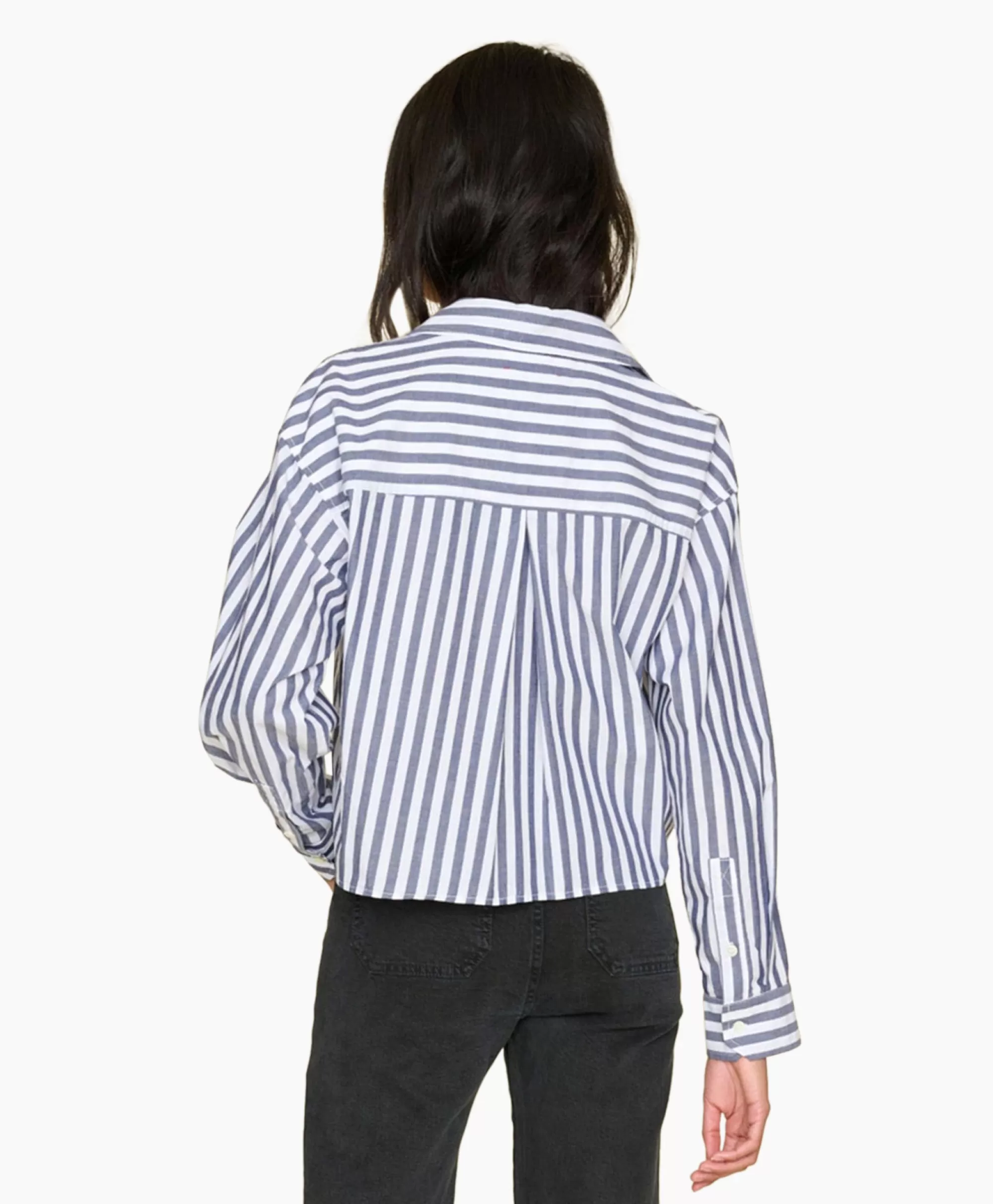 Xirena Blouse Morgan Donker Blauw*Dames Blouses