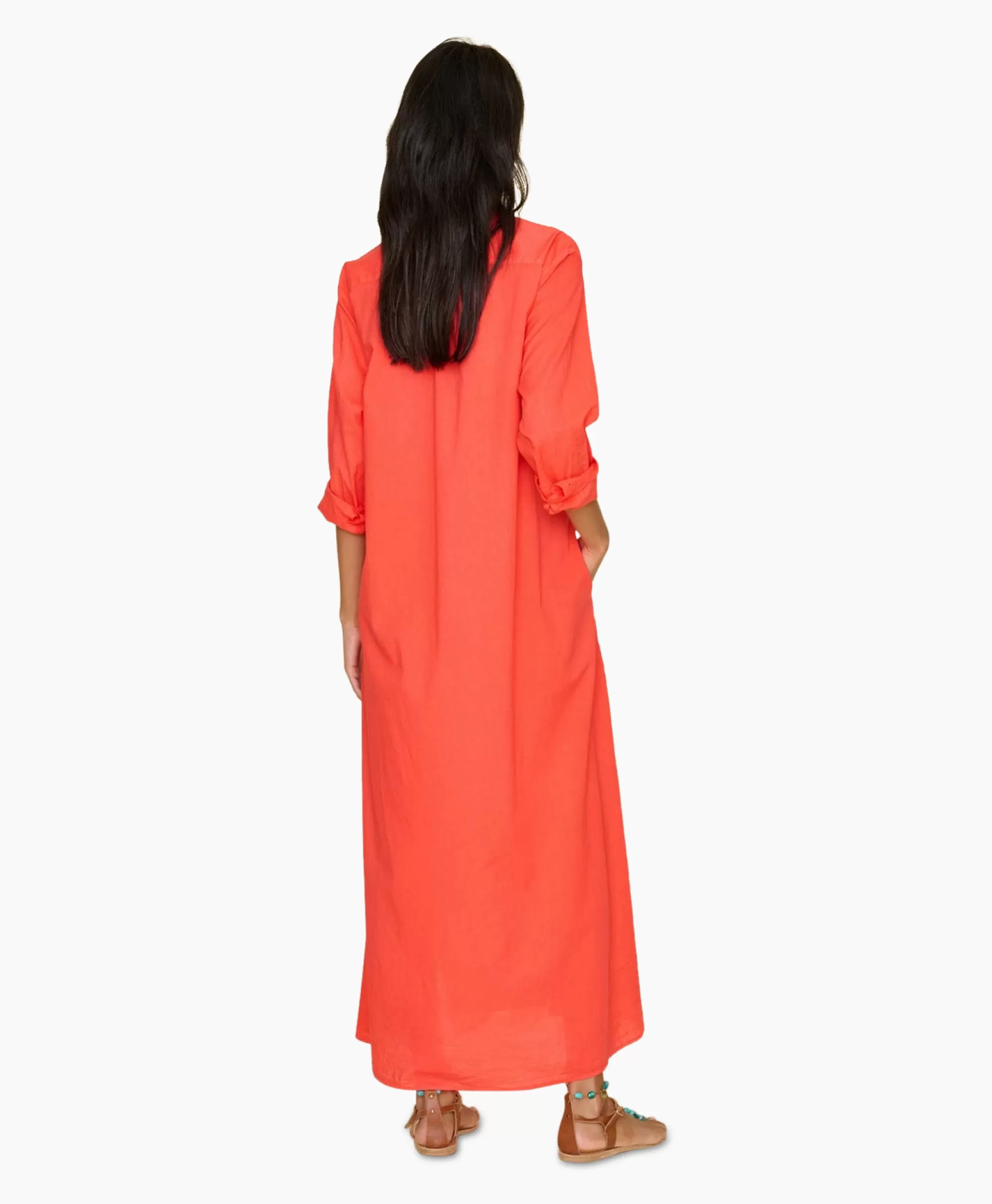Xirena Maxi Jurk Boden Rood*Dames Bruiloftskleding